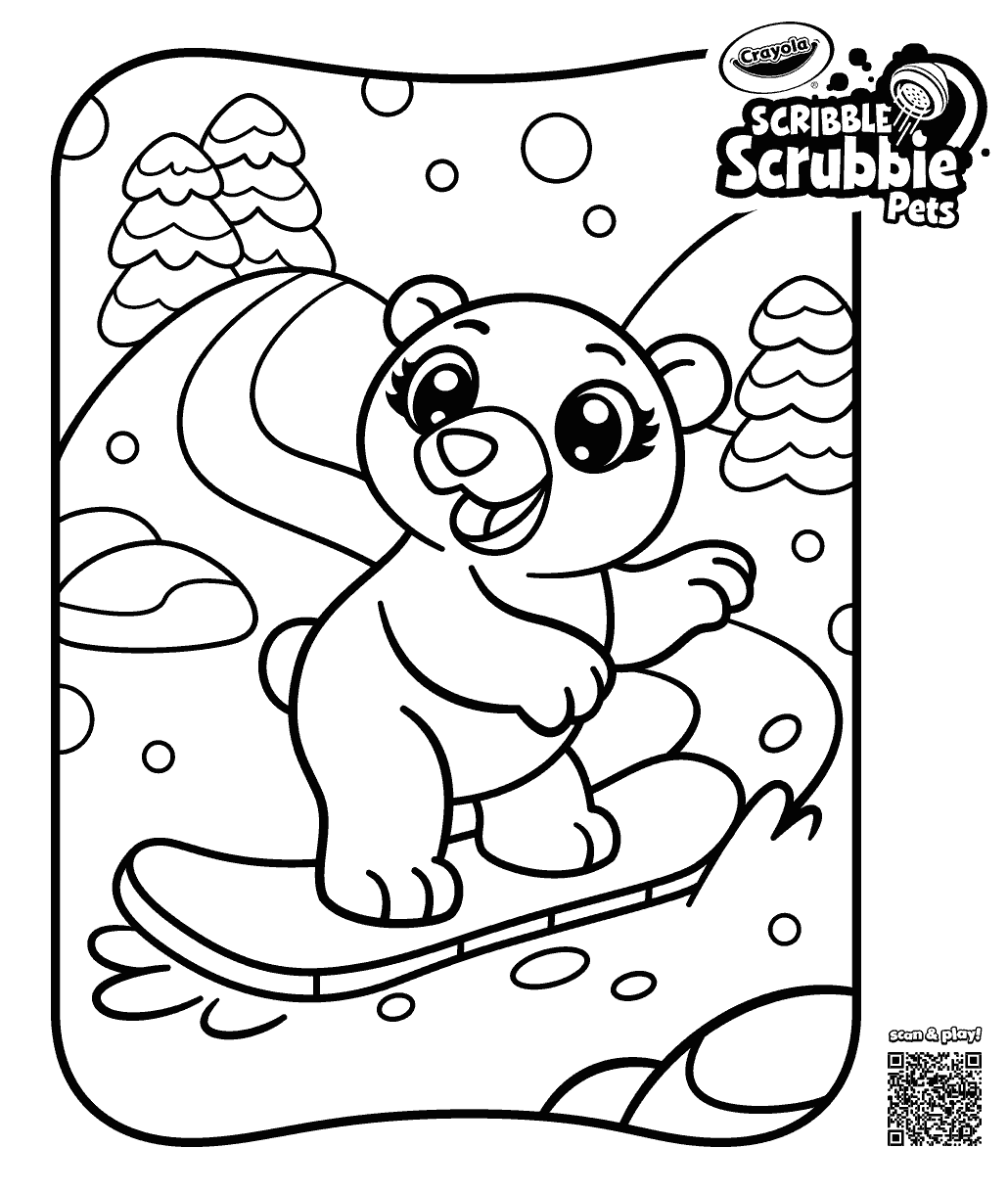 Free Printable Season Kids Coloring Pages Sheets