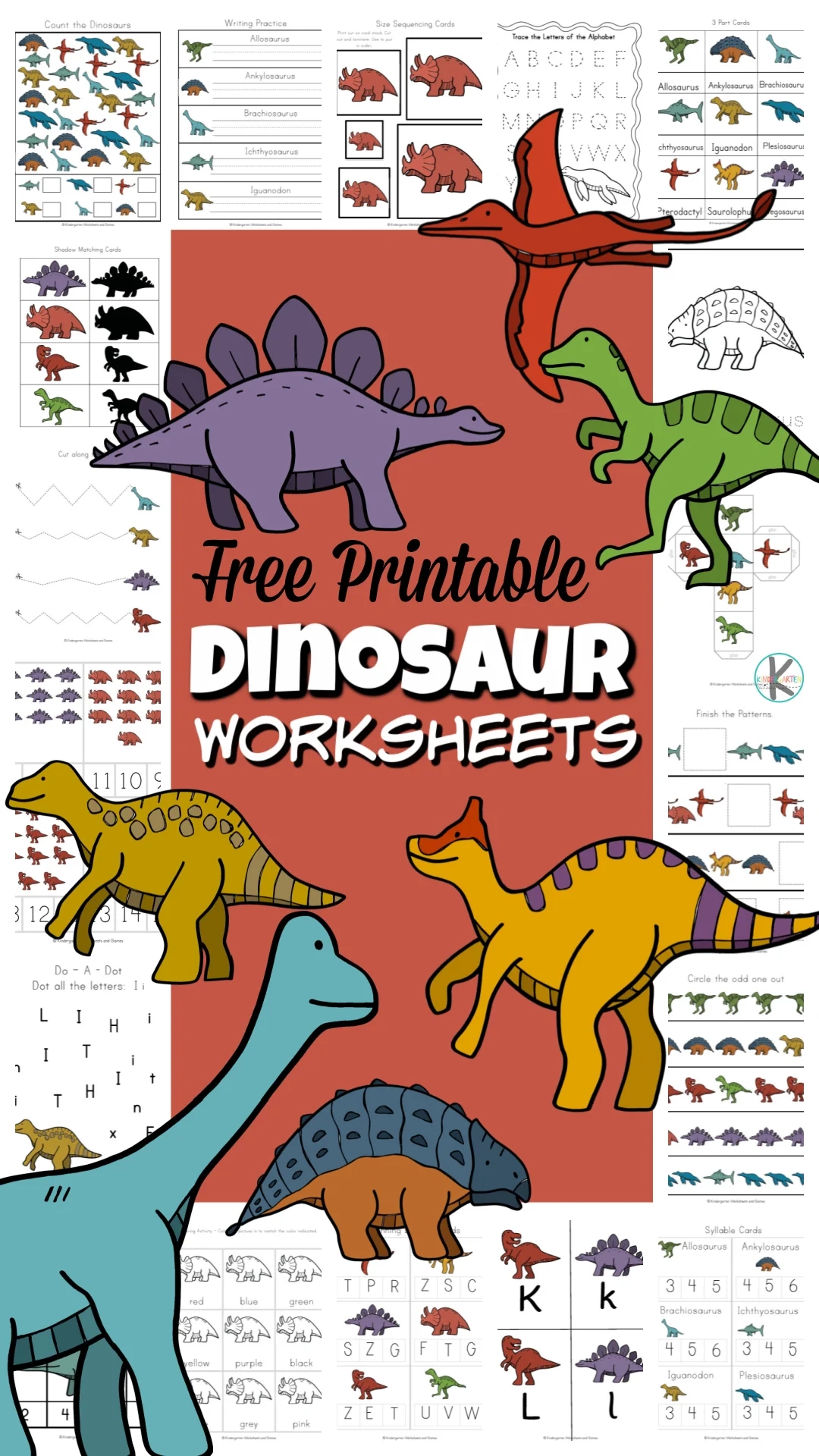 Free Printables Dinosaur Worksheets