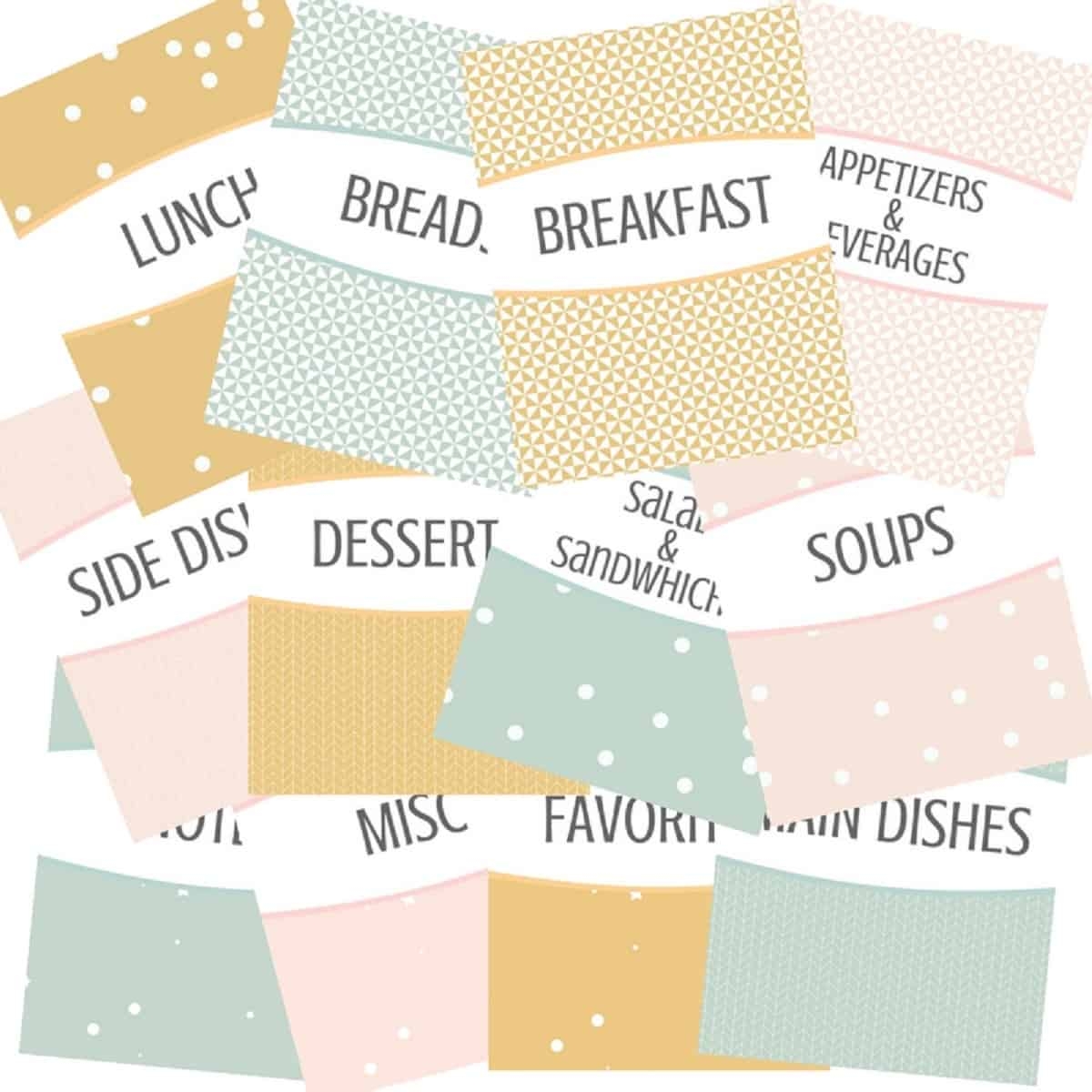 Free Recipe Binder Printables I Scream For Buttercream Free Recipe Binder Printables I Scream For Buttercream