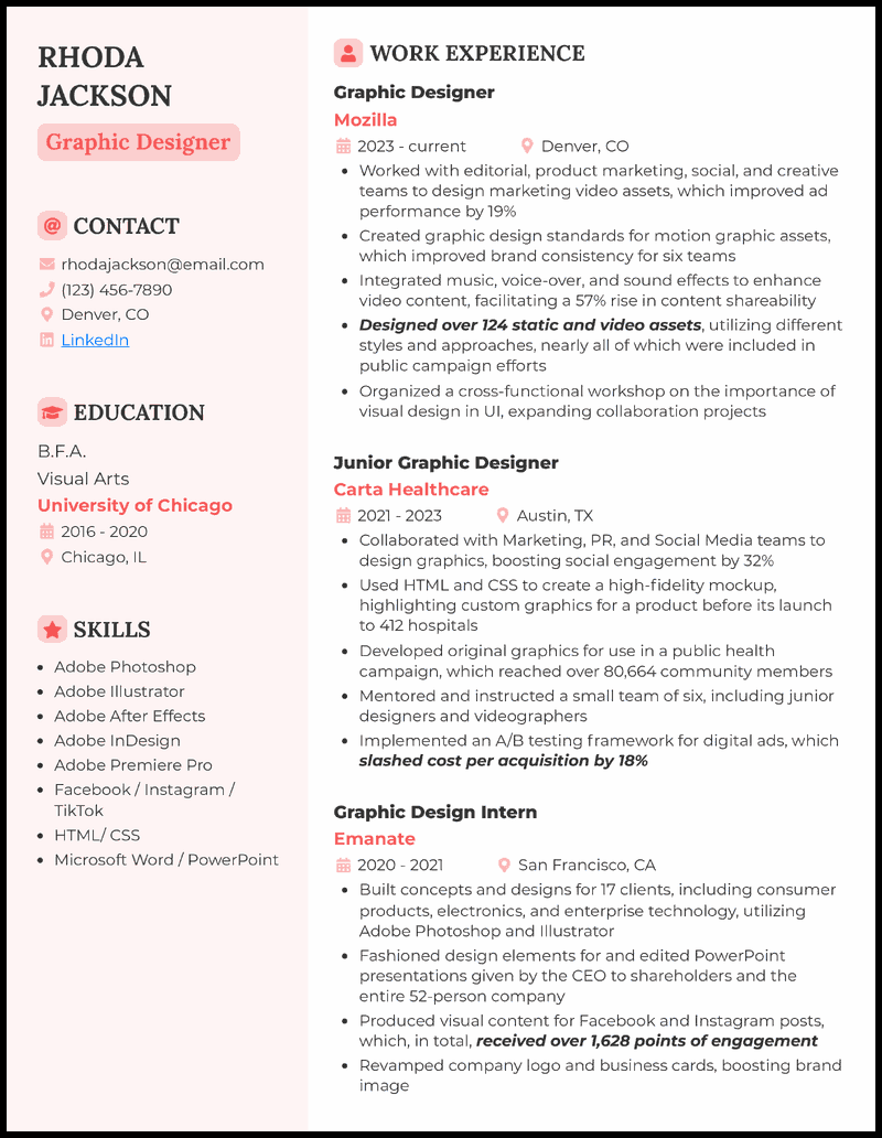 Free Resume Templates For 2026 Free Resume Templates For 2026