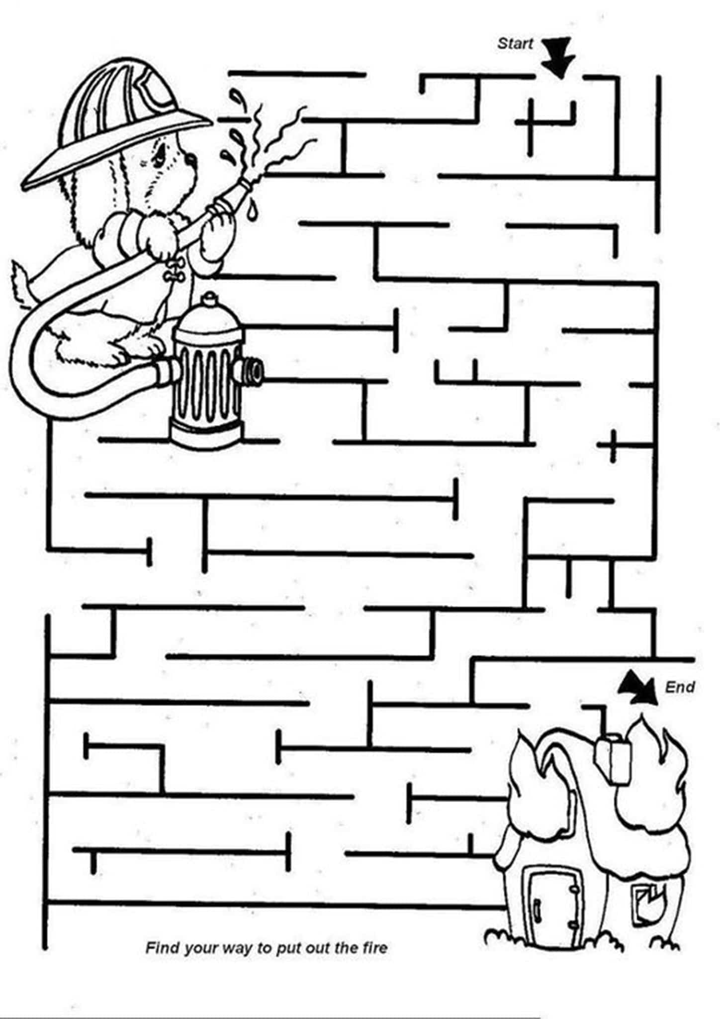 Free Simple Maze Printables For Preschoolers And Kindergartners Tulamama