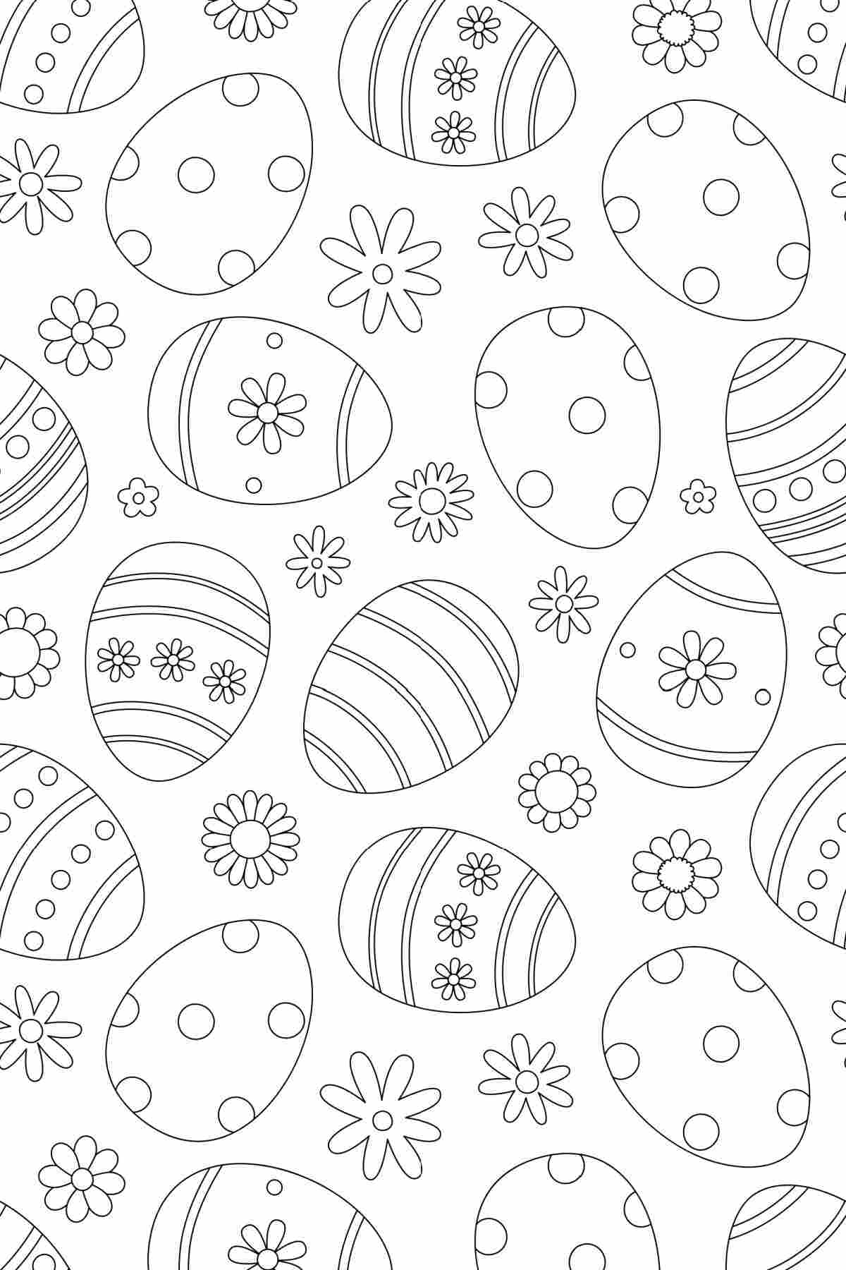 Get 19 Free Printable Easter Coloring Pages Options For All Ages