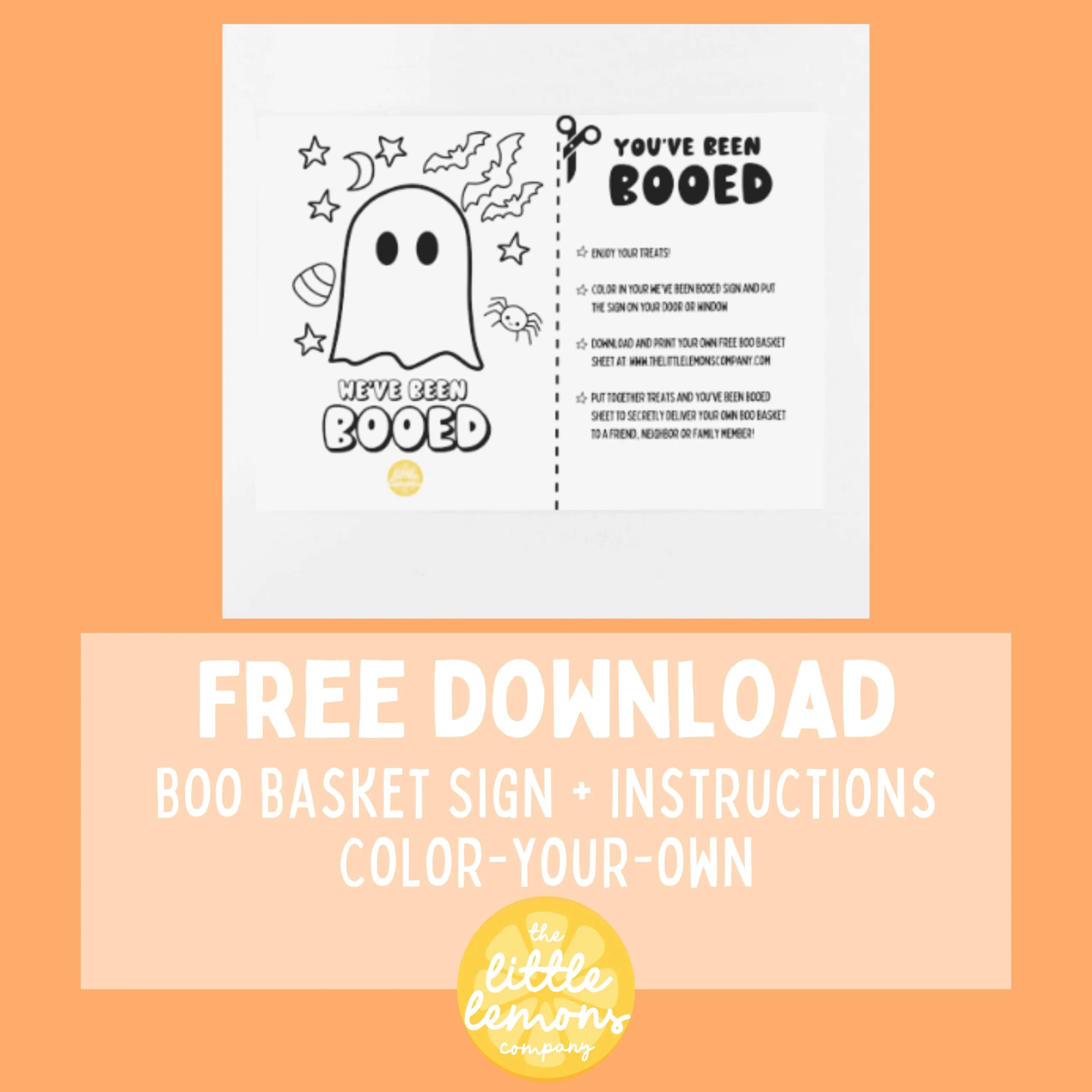 Get Your Free Boo Basket Download Today The Little Lemons Company