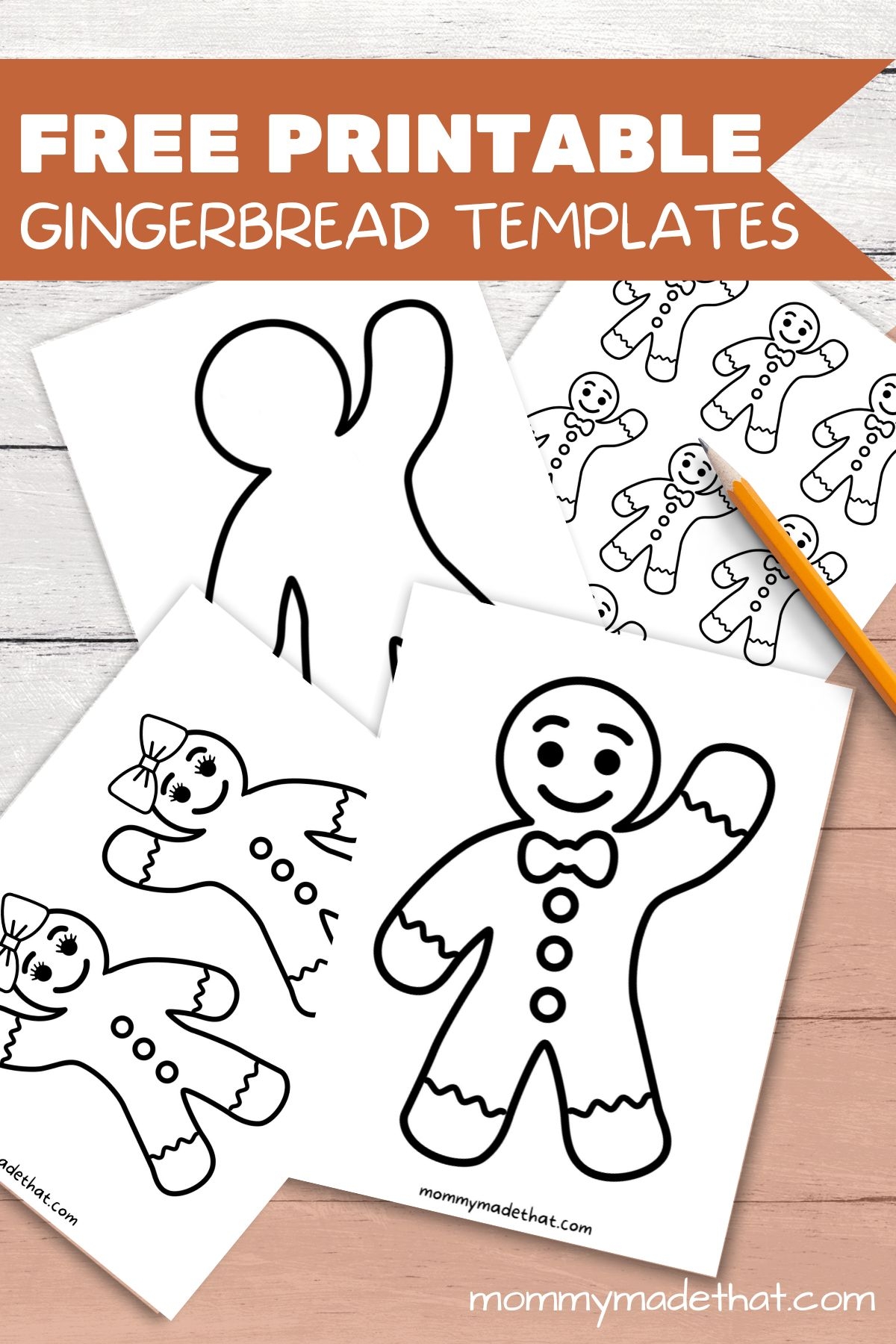Gingerbread Man Templates Gingerbread Girl Too Free Printables 