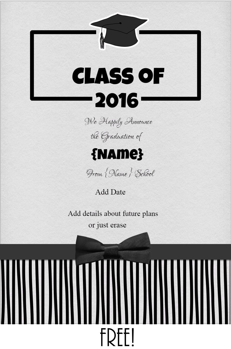 Graduation Announcements