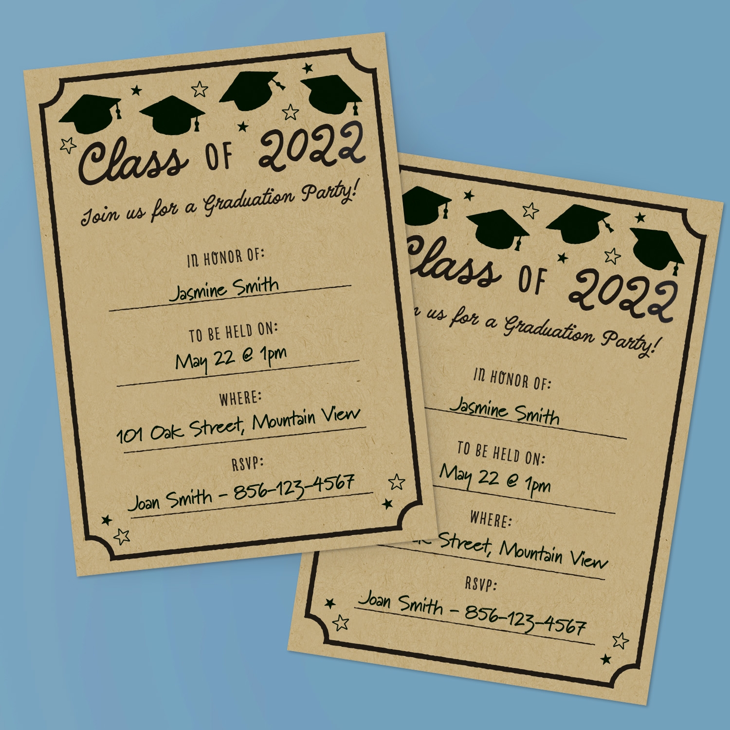 Graduation Party Invites Free Printable Download