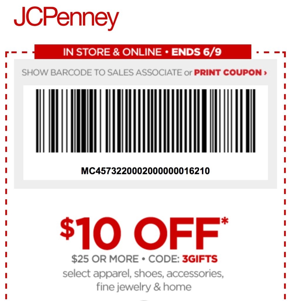 GRATIS Cup n De 10 En JCPenney S per Barat simo Gratis Worksheets Library