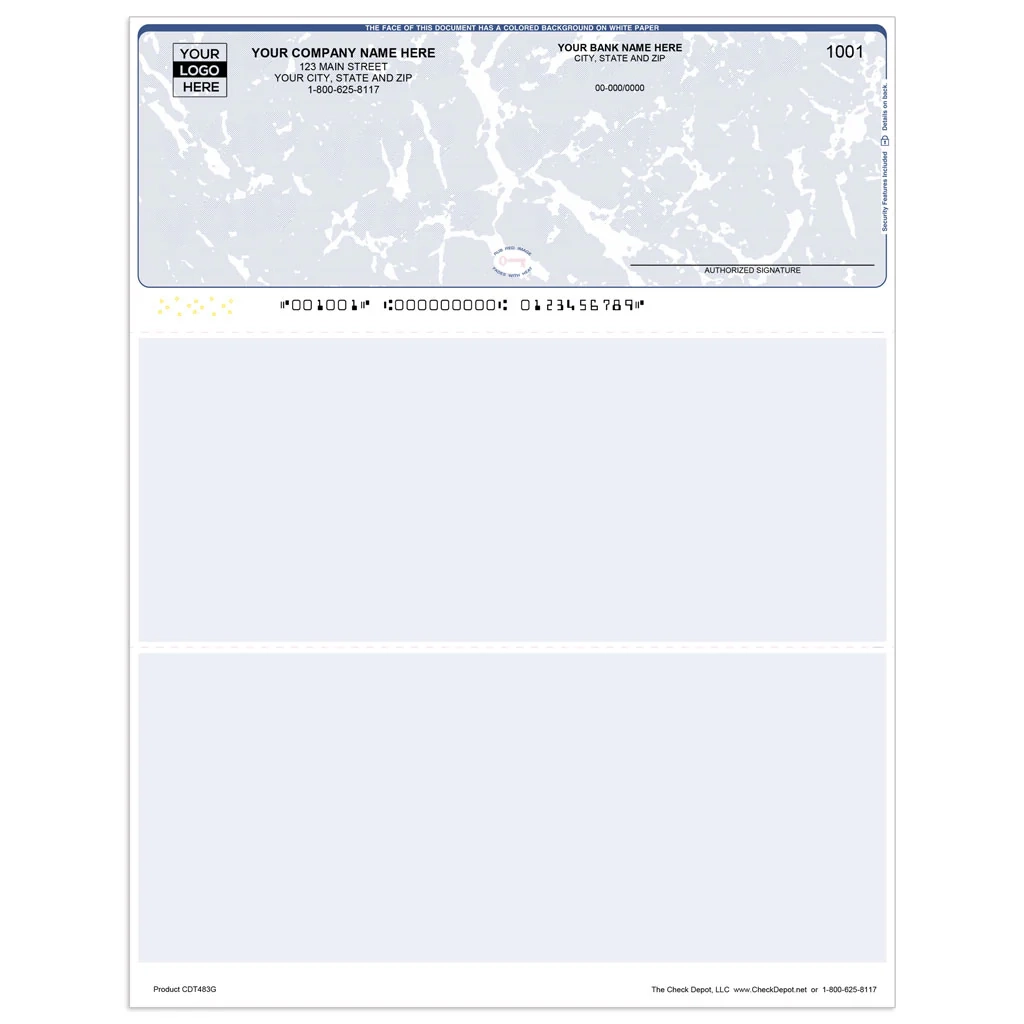 Gusto Checks Top Format Payroll Checks CheckDepot