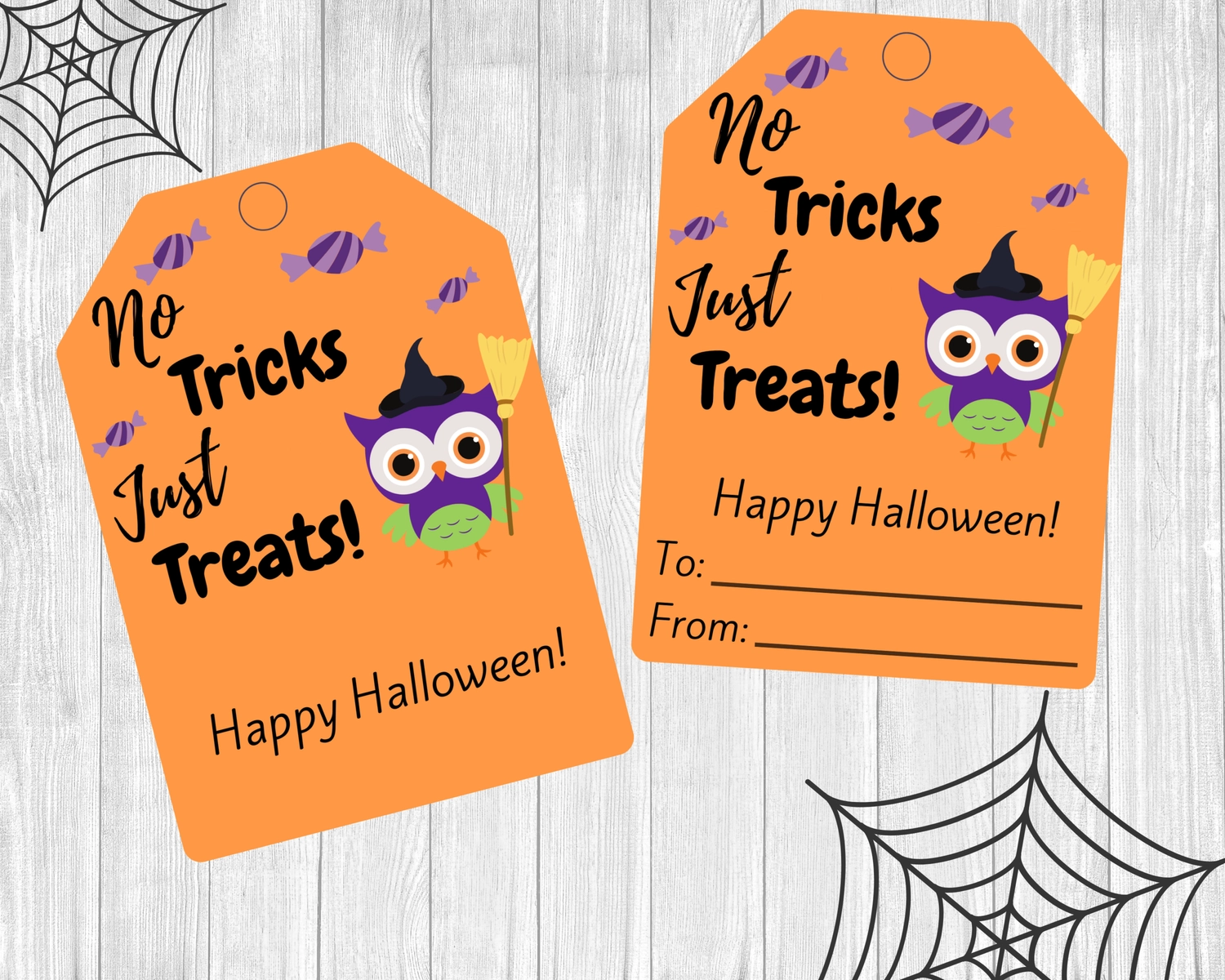 Halloween Gift Tags Printable Cute Owl Treat Gift Tags Cookie And Goody Bag Tags Perfect For Teachers Preschools And Daycares Daycare Studio