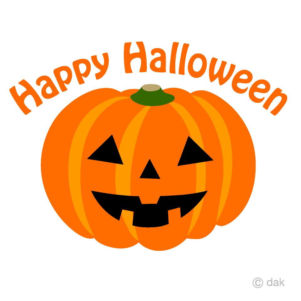 Happy Halloween Pumpkin Clip Art Free PNG Image Illustoon
