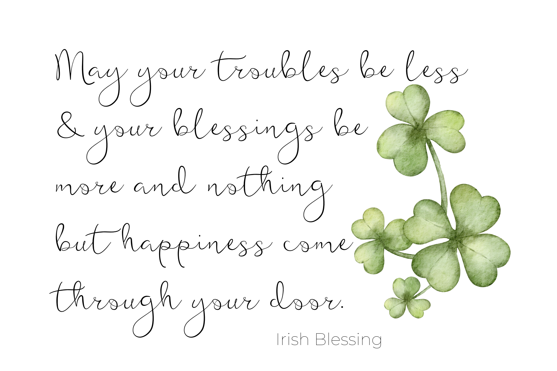 Irish Blessings FREE PRINTABLES 