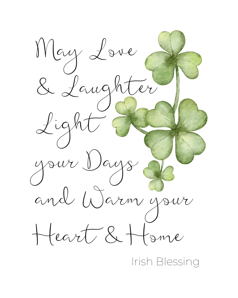 Irish Blessings FREE PRINTABLES