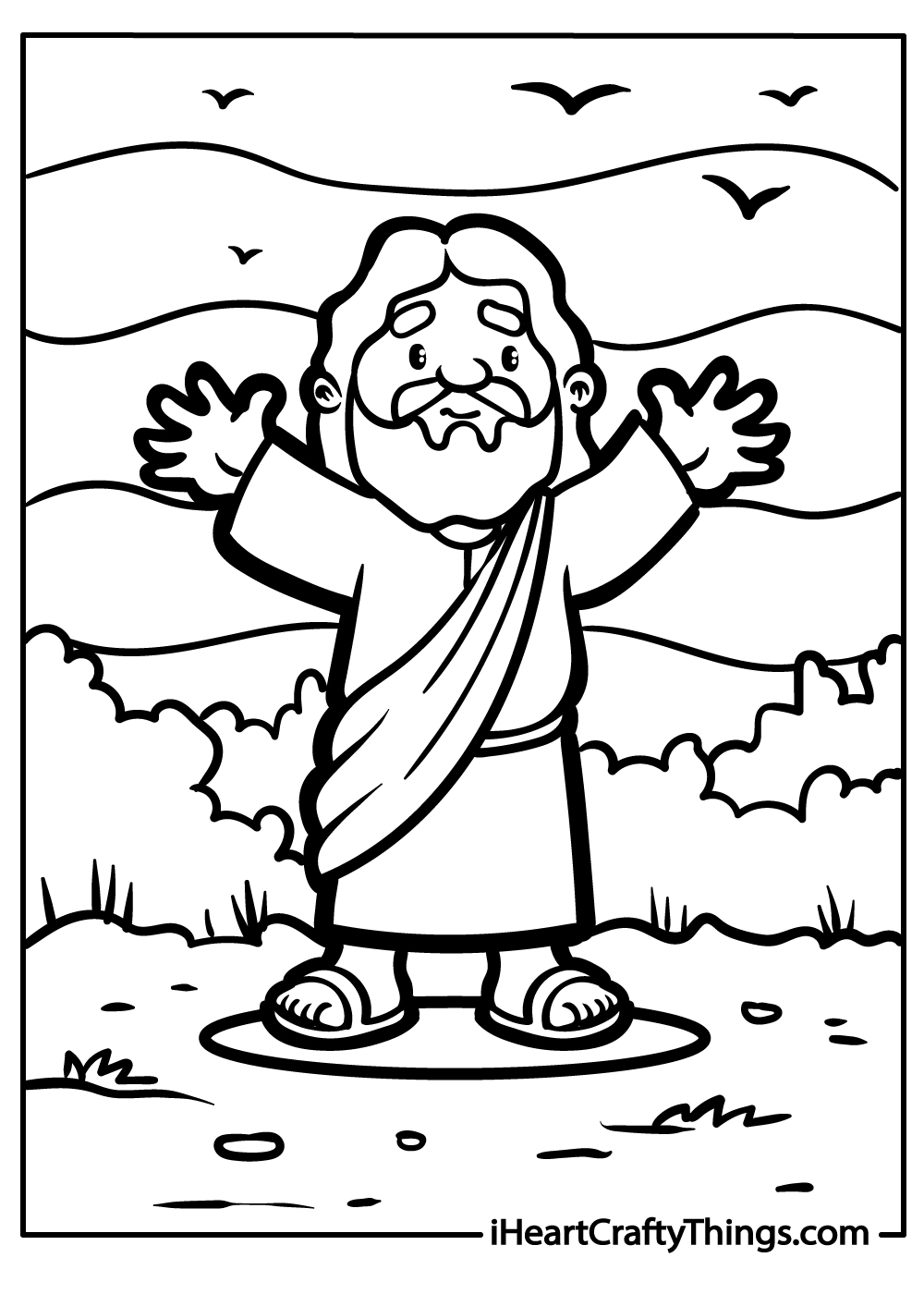 Jesus Coloring Pages 100 Free Printables Jesus Coloring Pages 100 Free Printables
