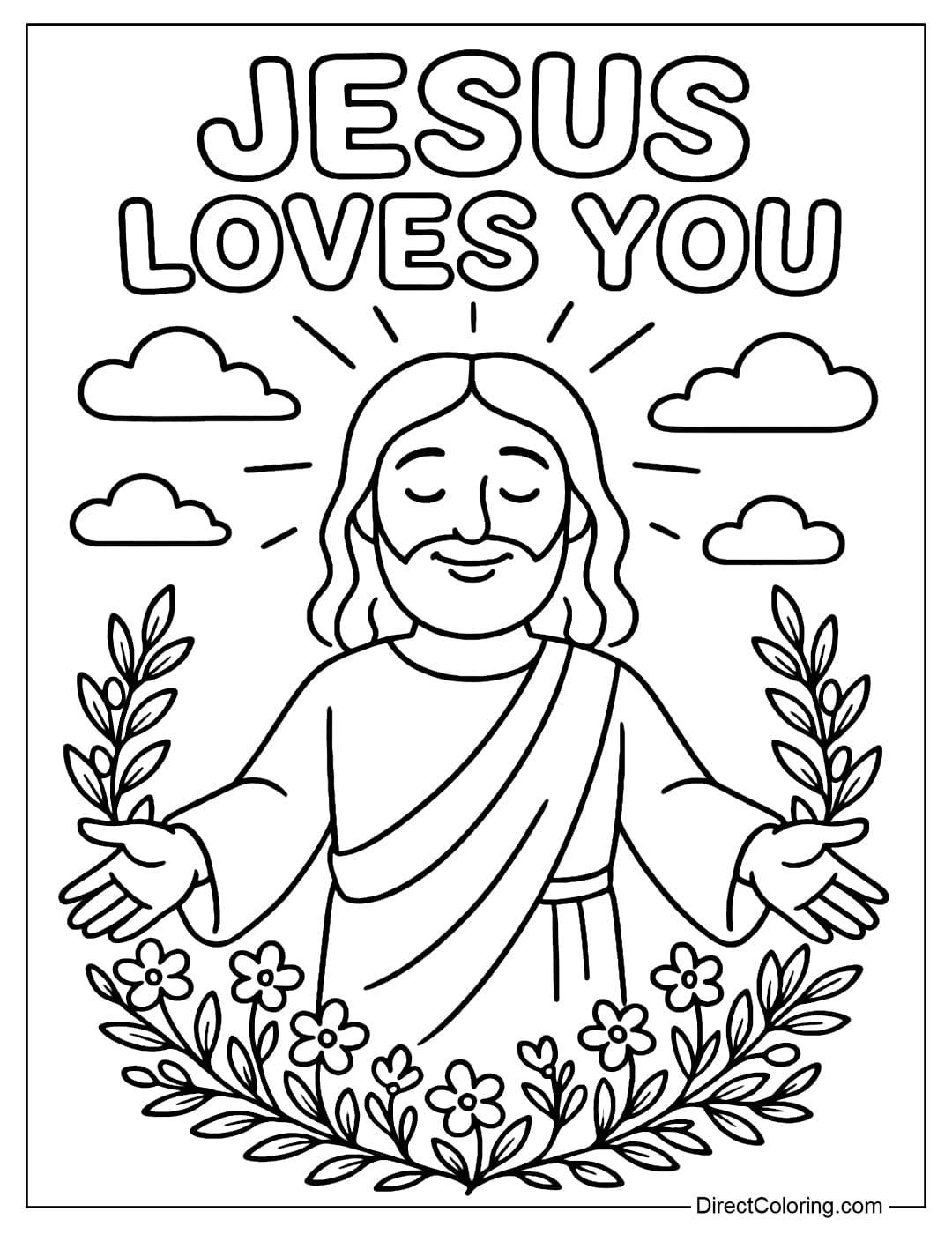 Jesus Coloring Pages Free PDF To Download And Print Jesus Coloring Pages Free PDF To Download And Print