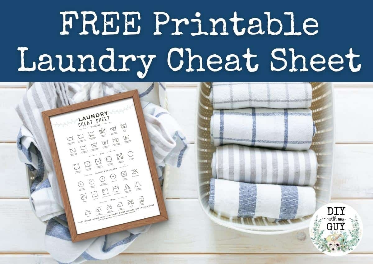 Laundry Symbols Chart FREE Printable Laundry Cheat Sheet DIY With My Guy
