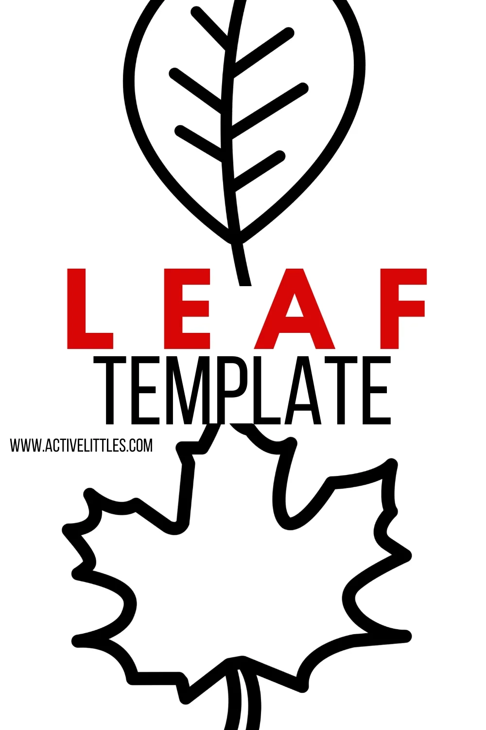 Leaf Template Active Littles Leaf Template Active Littles