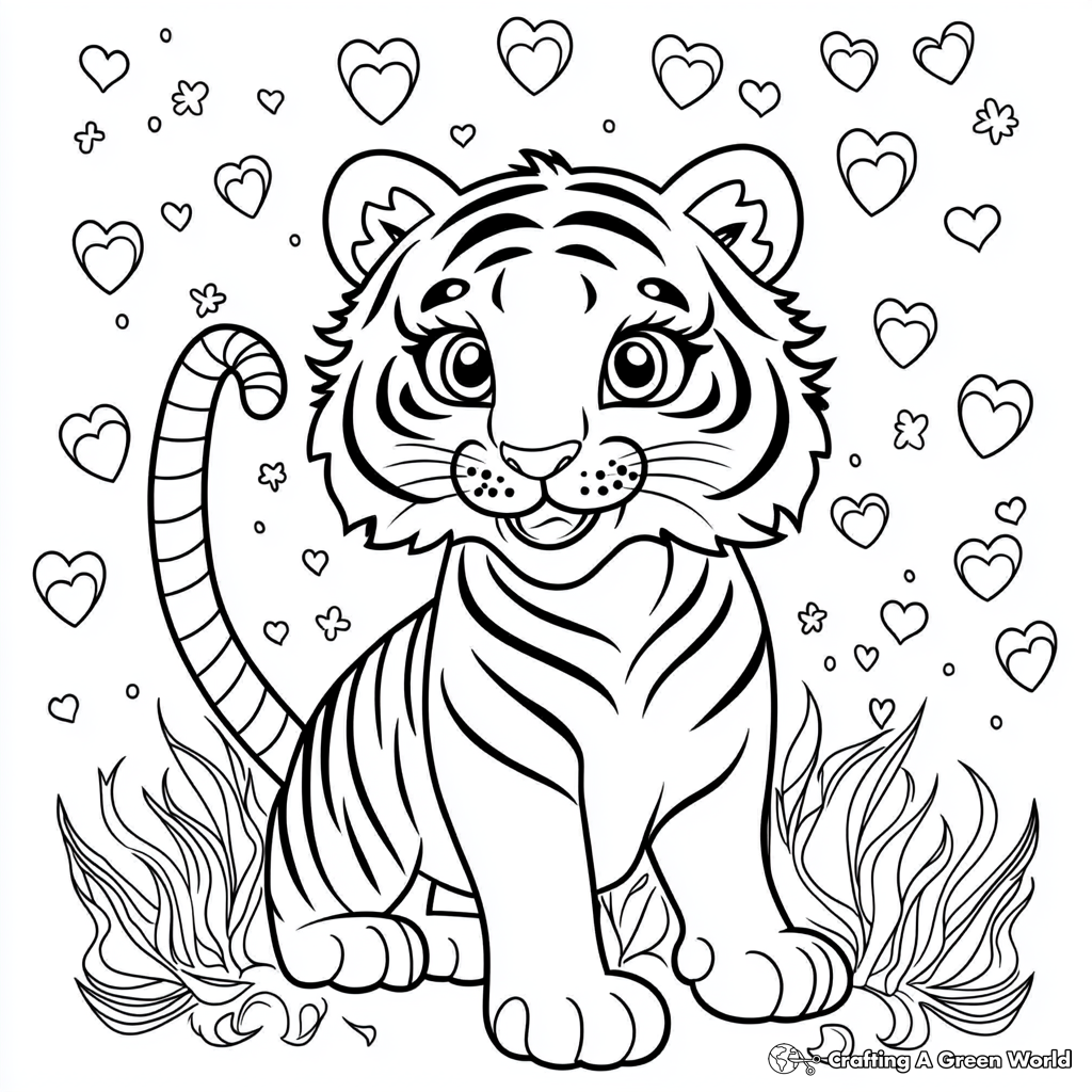 Lisa Frank Inspired Coloring Pages Free Printable 