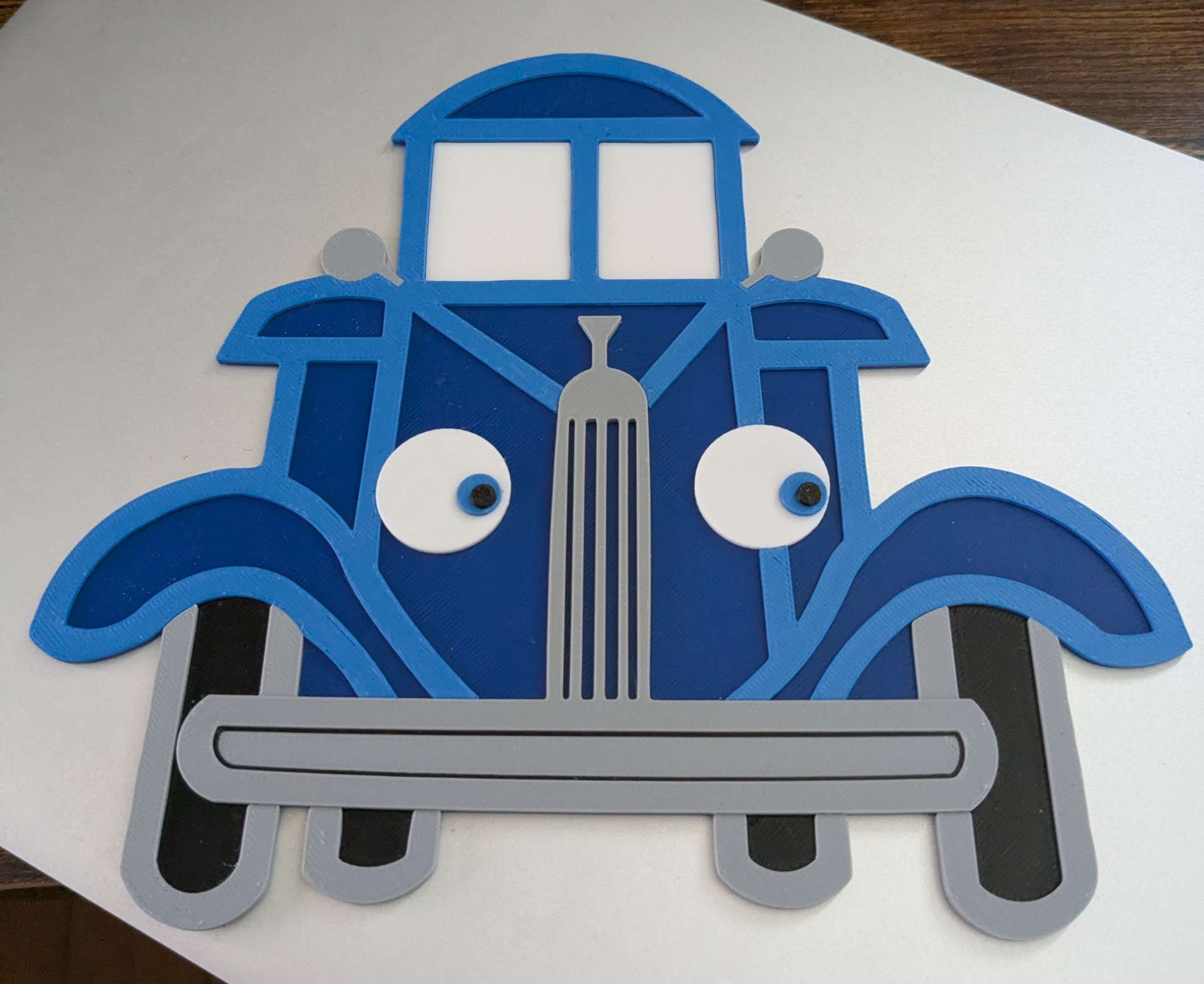 Little Blue Truck Free 3D Print Model MakerWorld