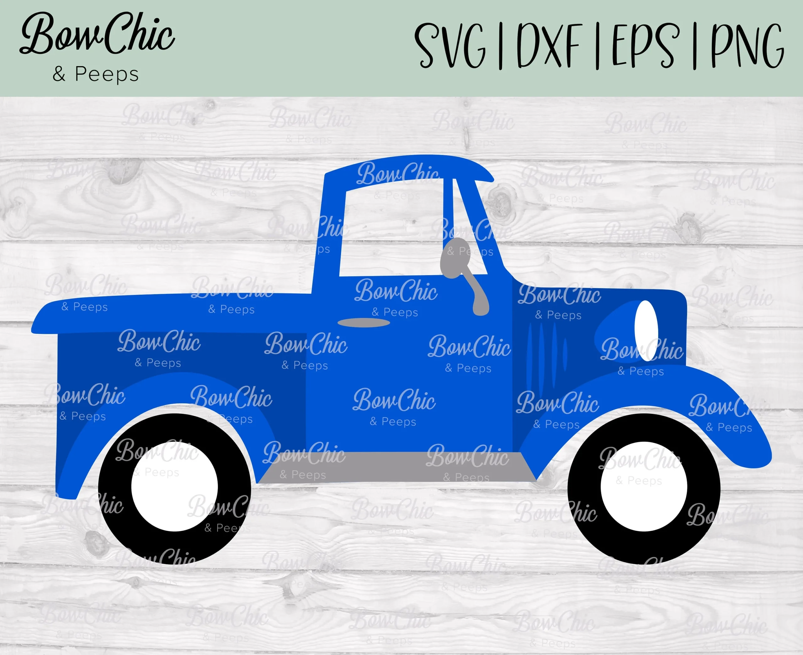 Little Blue Truck Printables Etsy