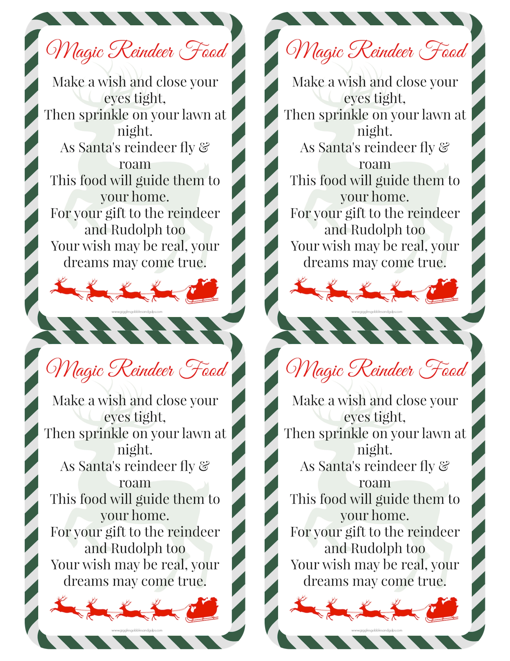 Magic Reindeer Food Recipe Magic Reindeer Food Recipe