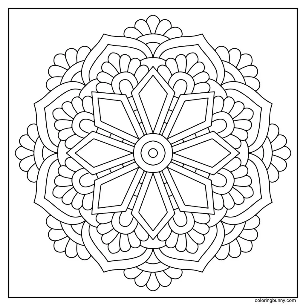 Mandala Coloring Pages 172 Free Printable PDFs 