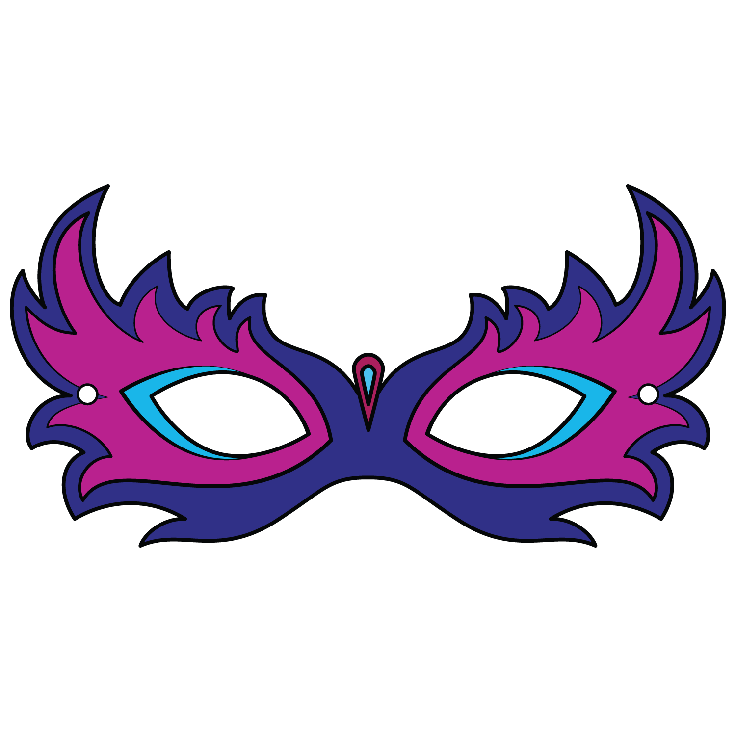 Masquerade Mask Template Free Printable Paper raft Templates Masquerade Mask Template Free Printable Paper raft Templates