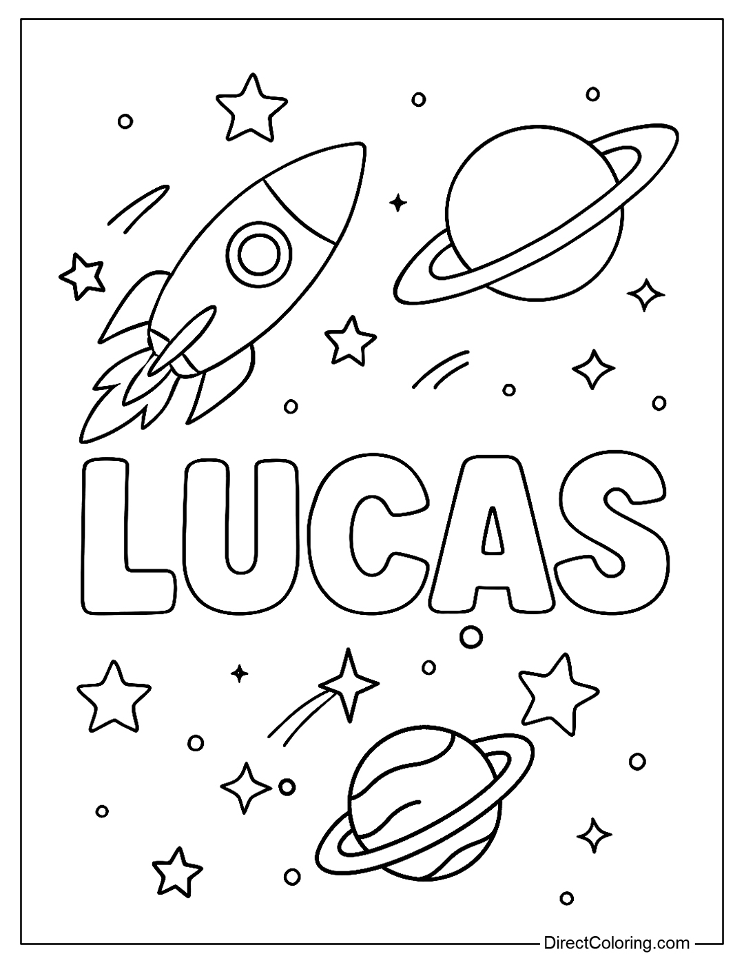 Name Coloring Pages Free And Printable For Kids