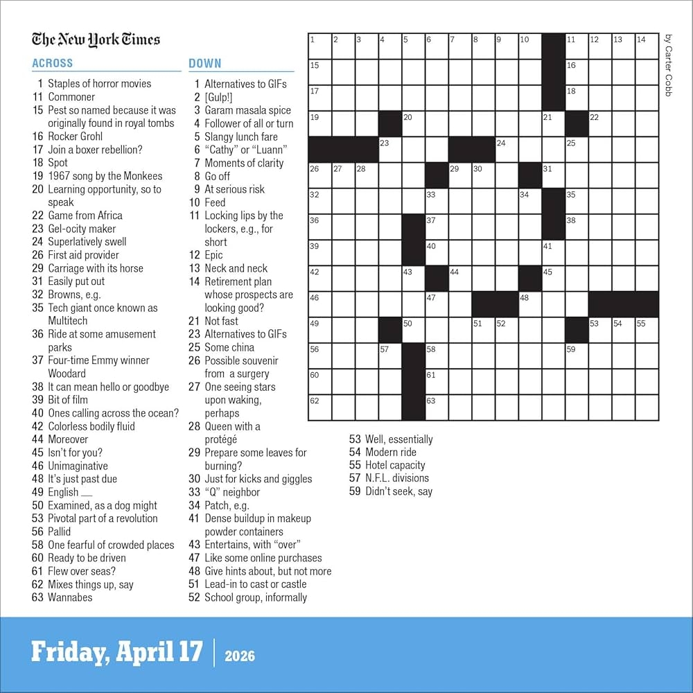 New York Times Crossword Page A Day Calendar 2026 Shortz Will Workman Calendars 9781523530458 Amazon Books