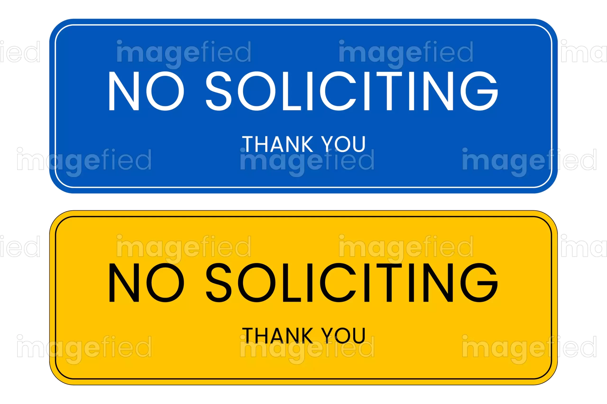 No Soliciting Sign Digital Downloadable File Stickers Labels Printable Files No Soliciting Sign Stickers Labels Imagefied