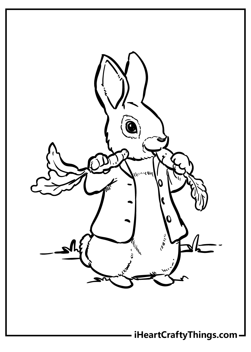 Peter Rabbit Coloring Pages 25 Free PDF Printables