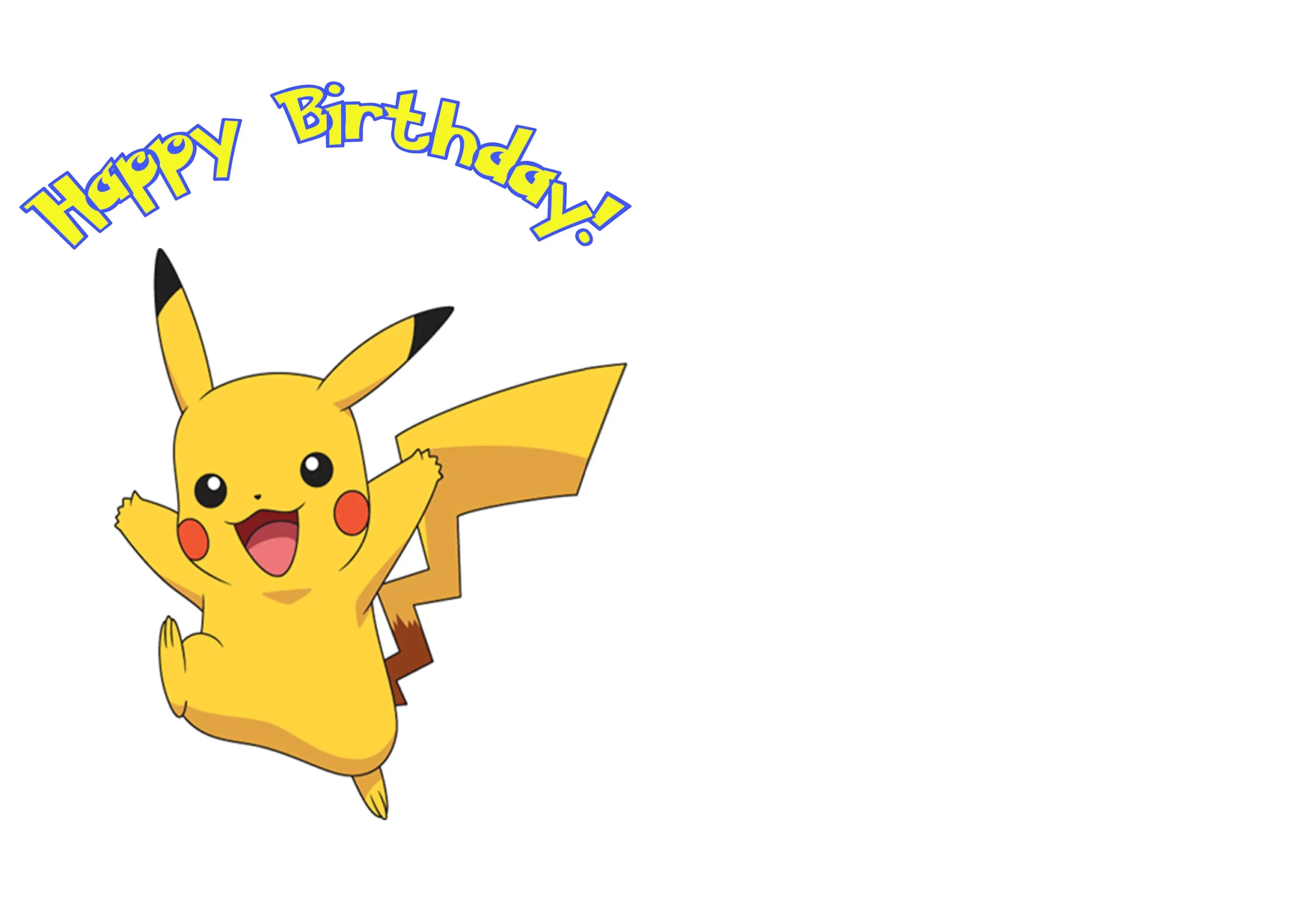 Pikachu Birthday Card Pokemon Birthday Card Digital Birthday Card Download And Print Personalized Note Happy Birthday Etsy Pikachu Birthday Card Pokemon Birthday Card Digital Birthday Card Download And Print Personalized Note Happy Birthday Etsy