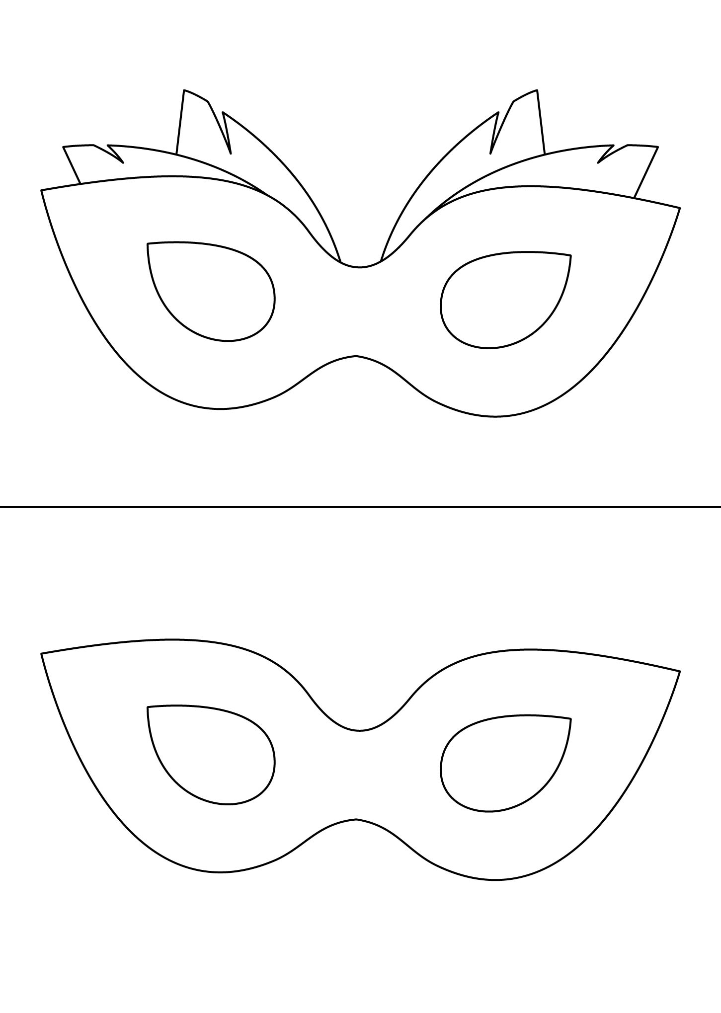 Plain Masks Templates 10 Free PDF Printables Printablee Plain Masks Templates 10 Free PDF Printables Printablee