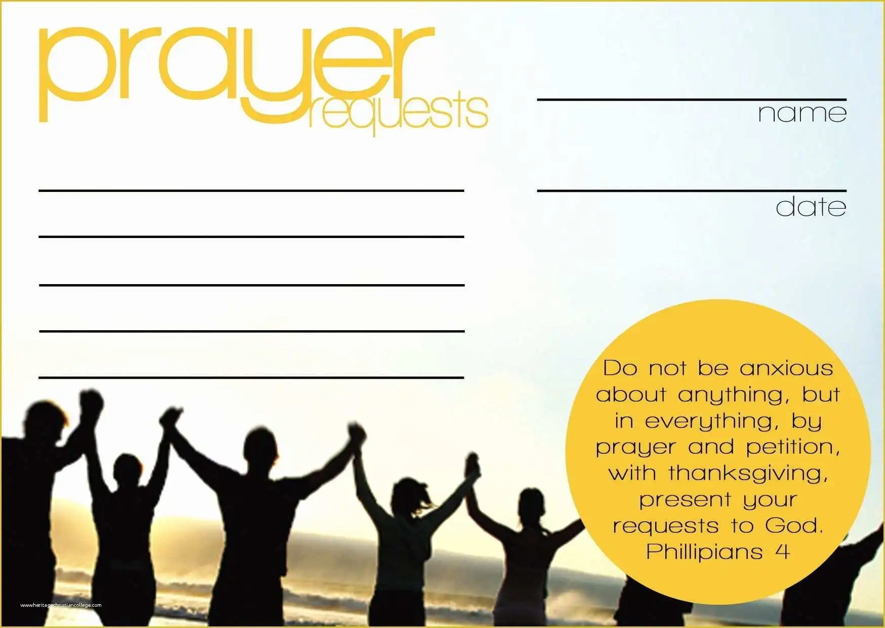 Prayer Cards Template Printable Study Planner