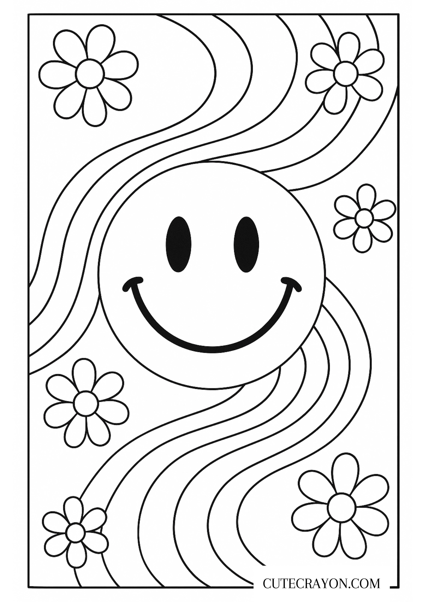 Preppy Coloring Pages Free Printable PDFs To Download