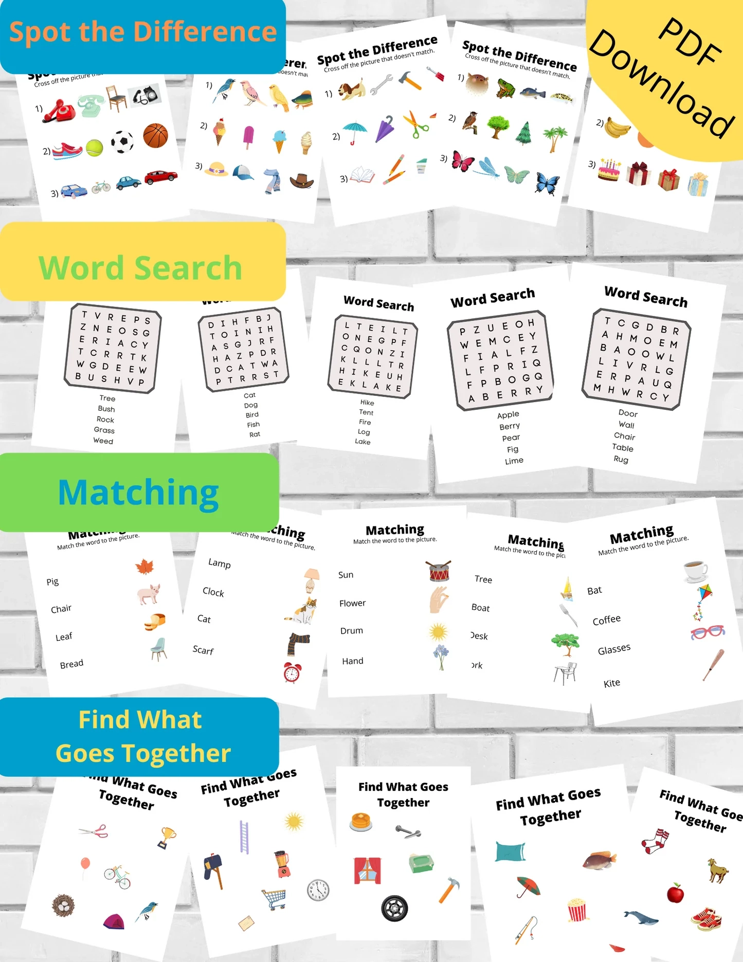 Printable Activity Pages For Seniors GrandMinds