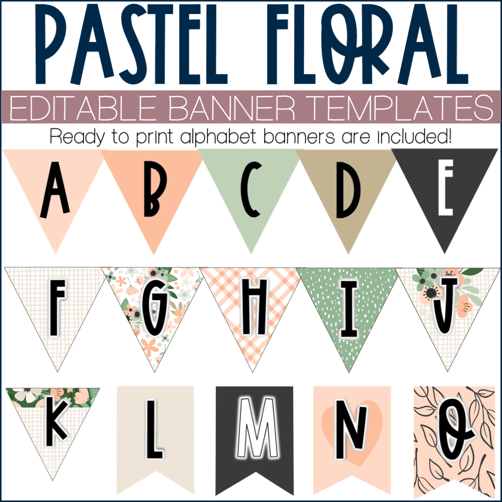 Printable Banner Templates Stephanie Nash A Touch Of Class
