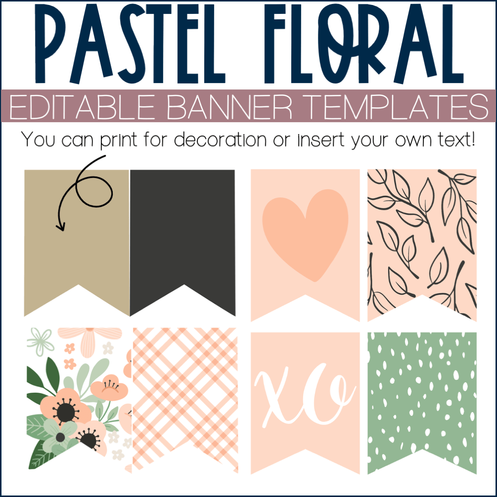 Printable Banner Templates Stephanie Nash A Touch Of Class Worksheets Library
