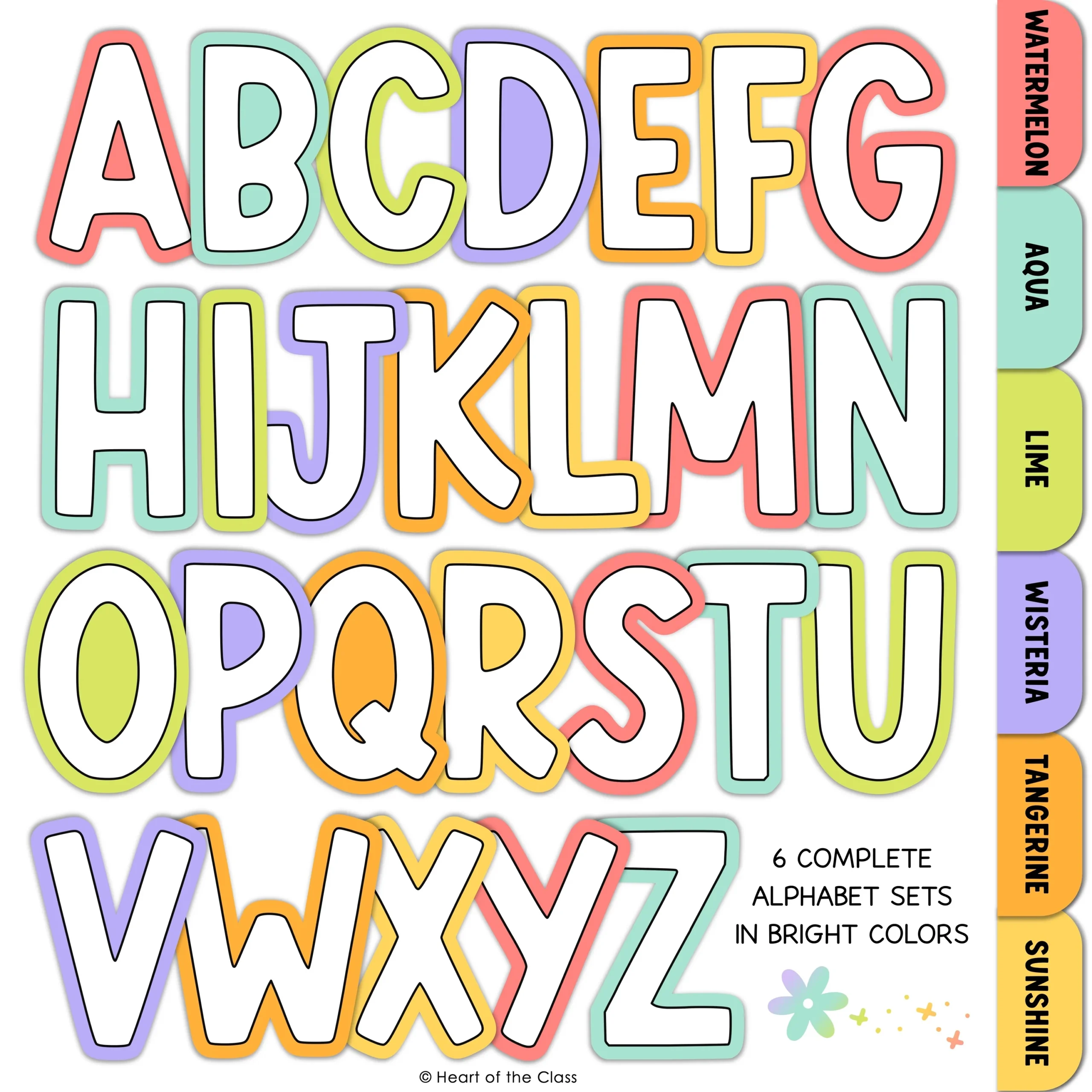 Printable Bulletin Board Letters Hello Brights Classroom Decor Heart Of The Class Printable Bulletin Board Letters Hello Brights Classroom Decor Heart Of The Class