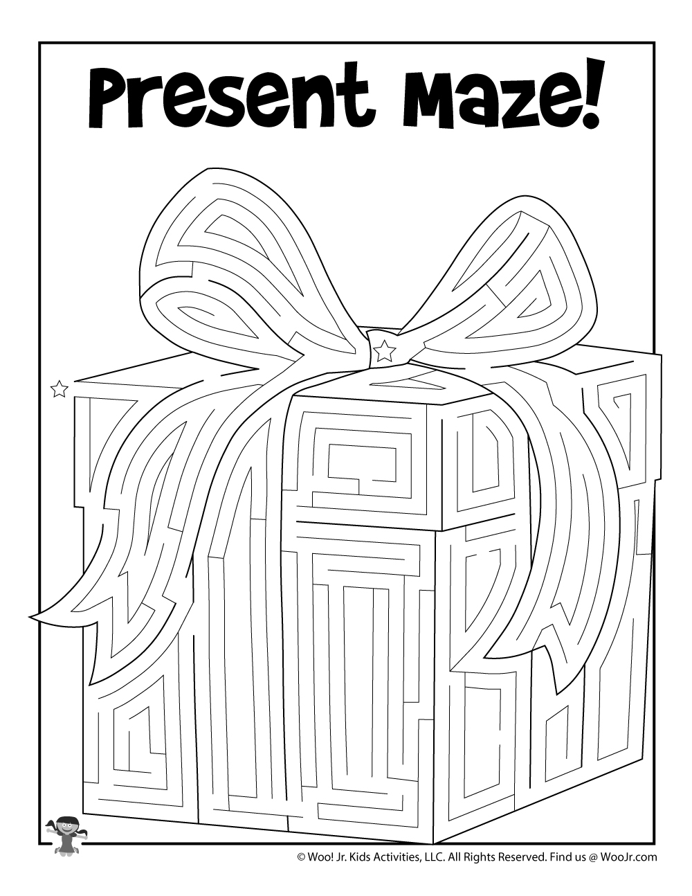 Printable Christmas Mazes Woo Jr Kids Activities Children s Publishing