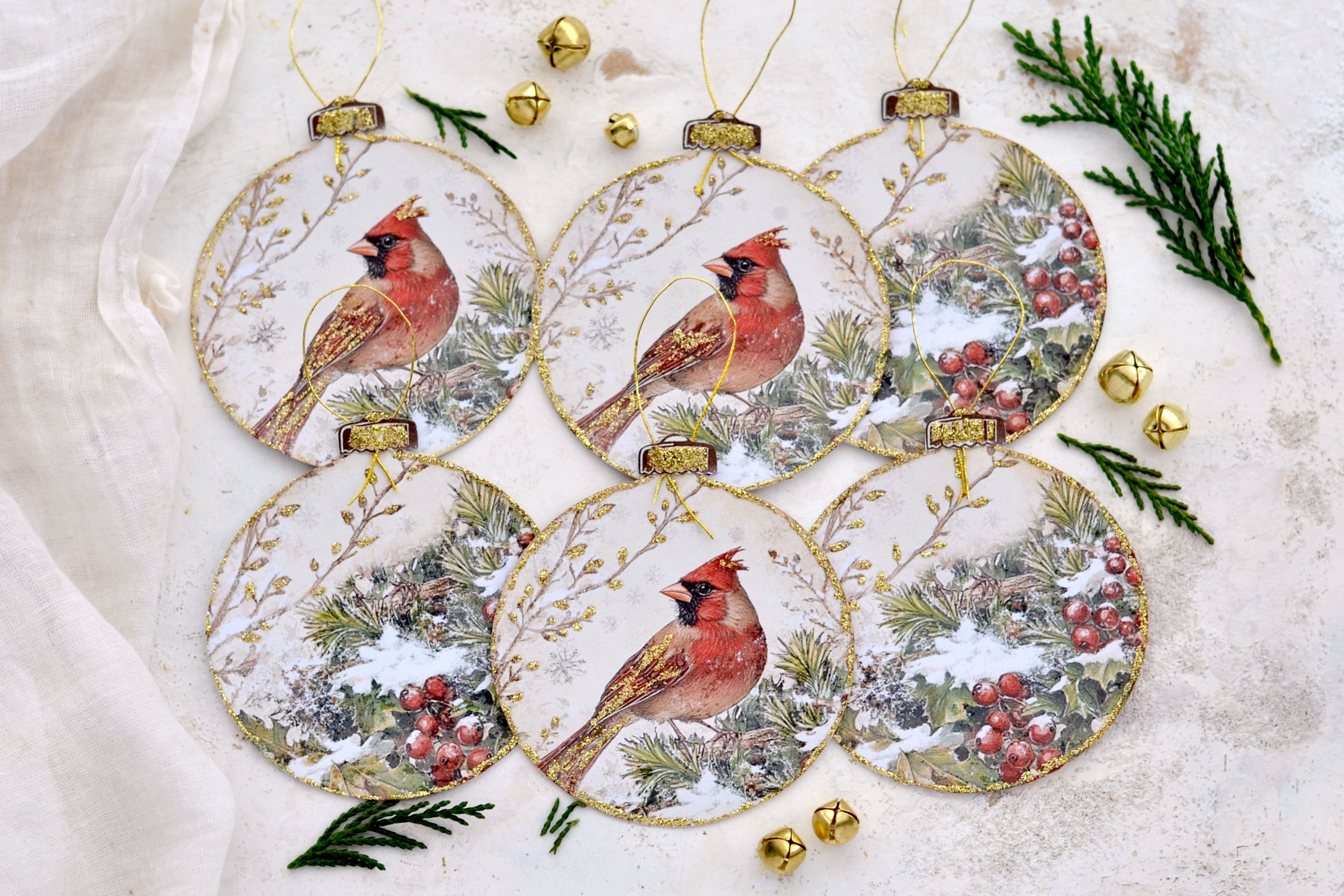 Printable Christmas Ornaments The Graphics Fairy