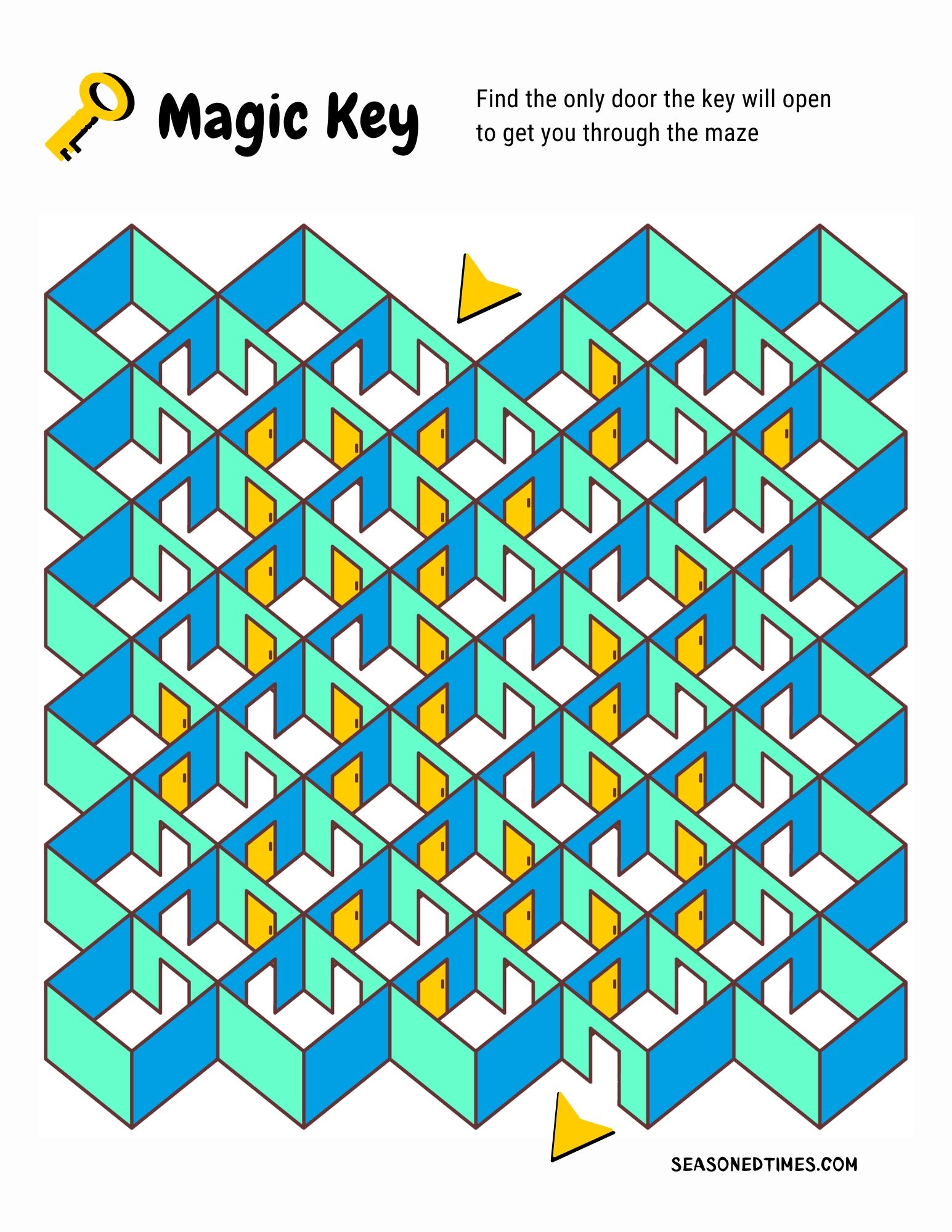 Printable Puzzles For Seniors Seasoned Times Worksheets Library