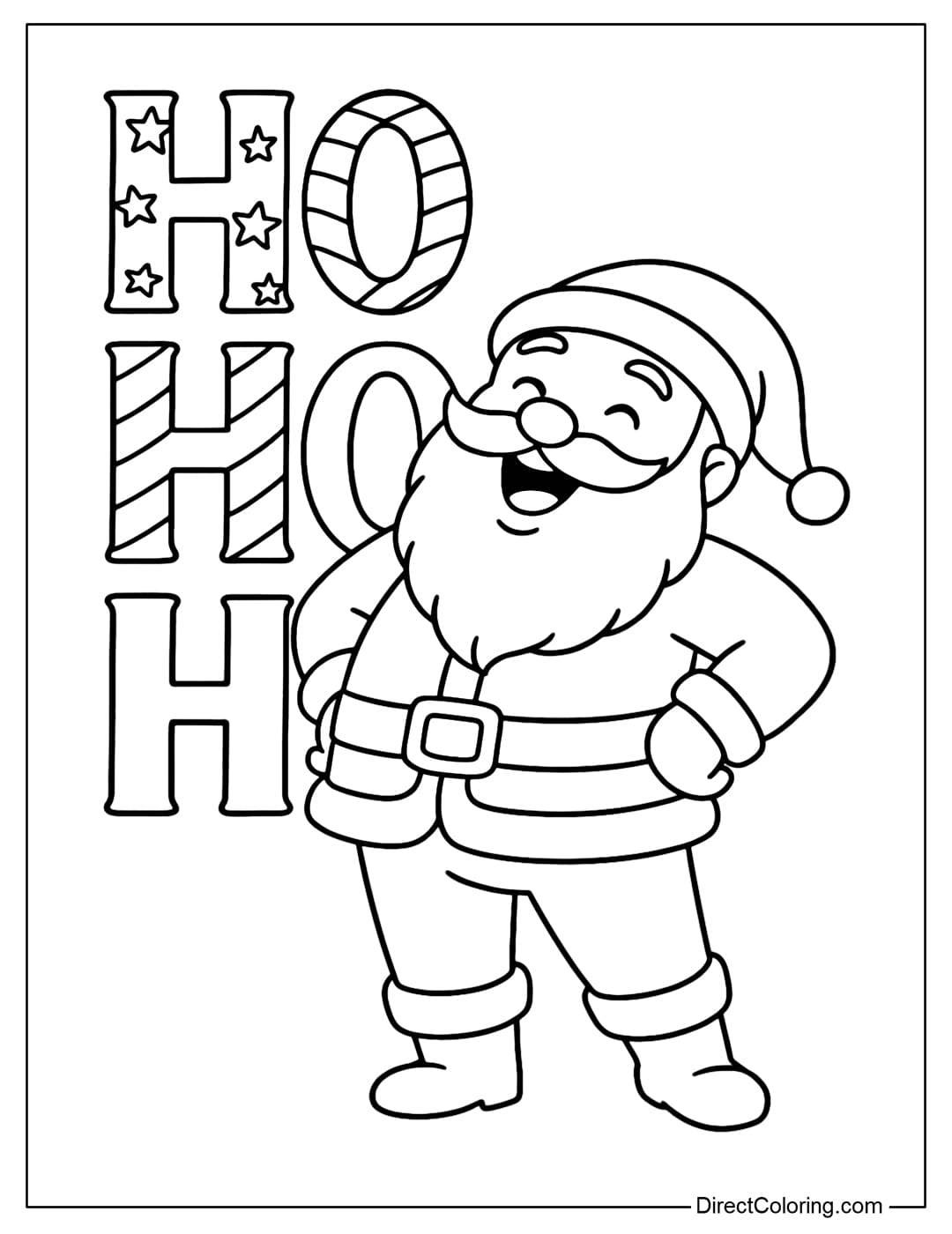 Santa Claus Coloring Pages Free PDF To Download And Print Santa Claus Coloring Pages Free PDF To Download And Print