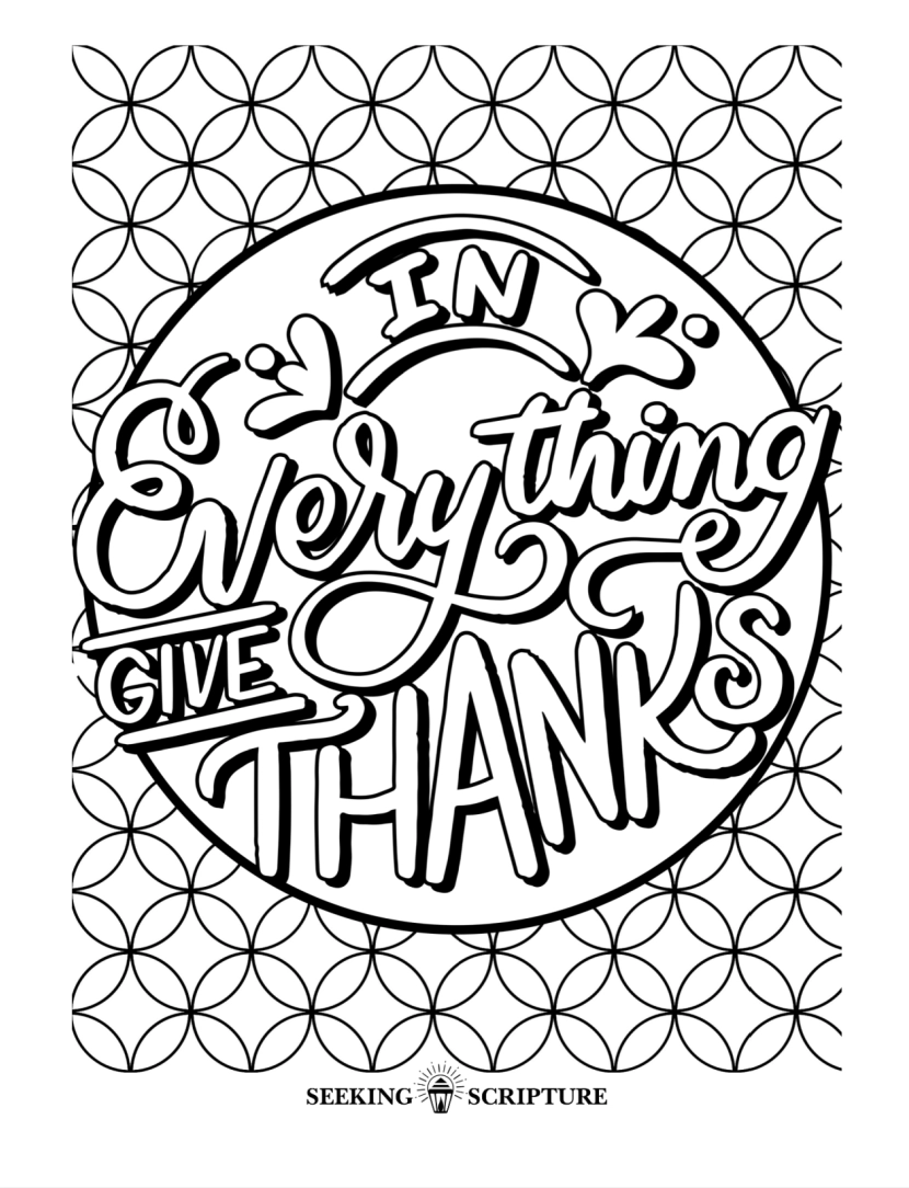 Seeking Scripture Coloring Pages Seeking Scripture