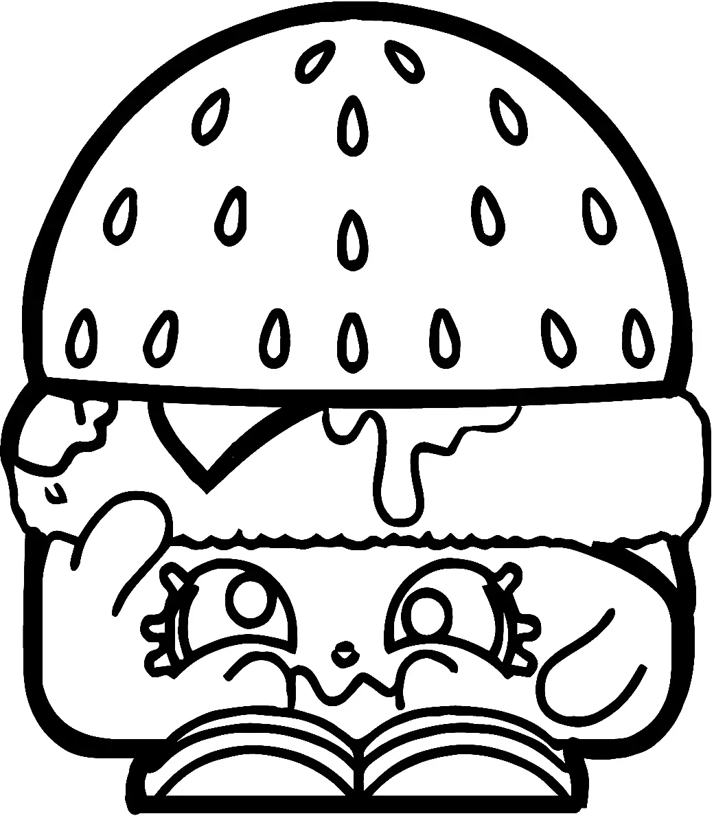 Shopkins Coloring Pages To Print Free Printable Coloring Pages