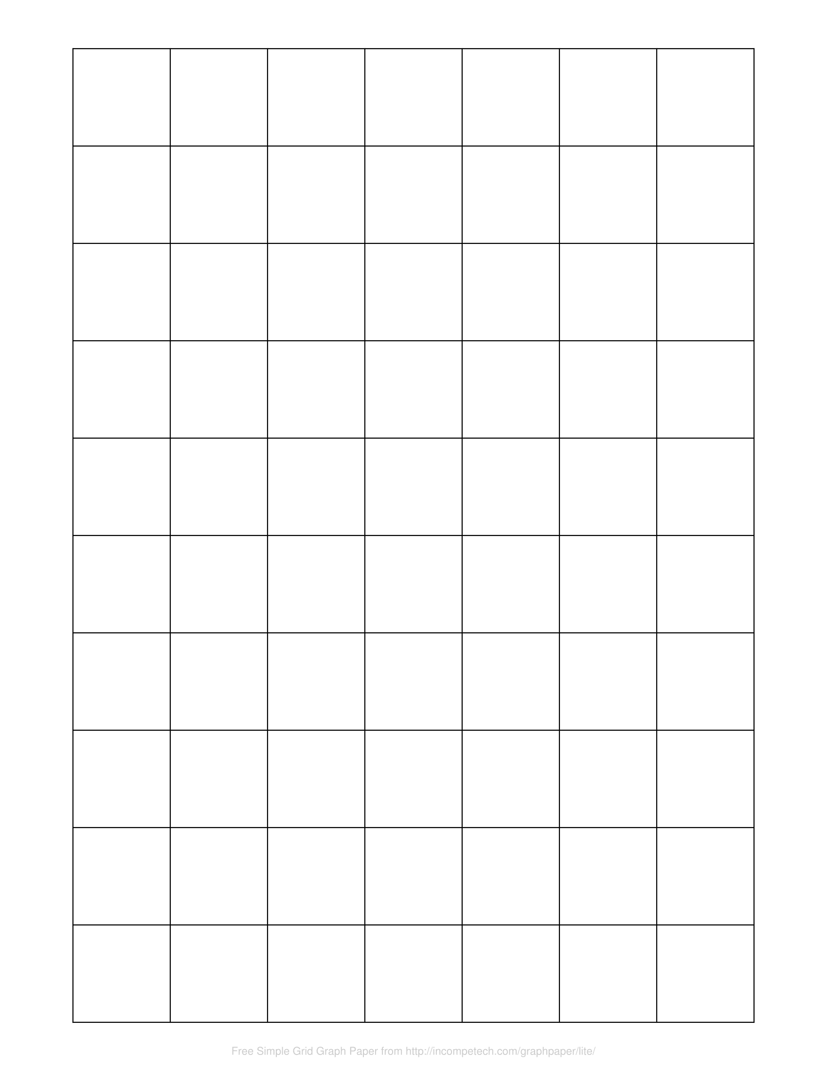 Simple Grid Graph Paper Generator
