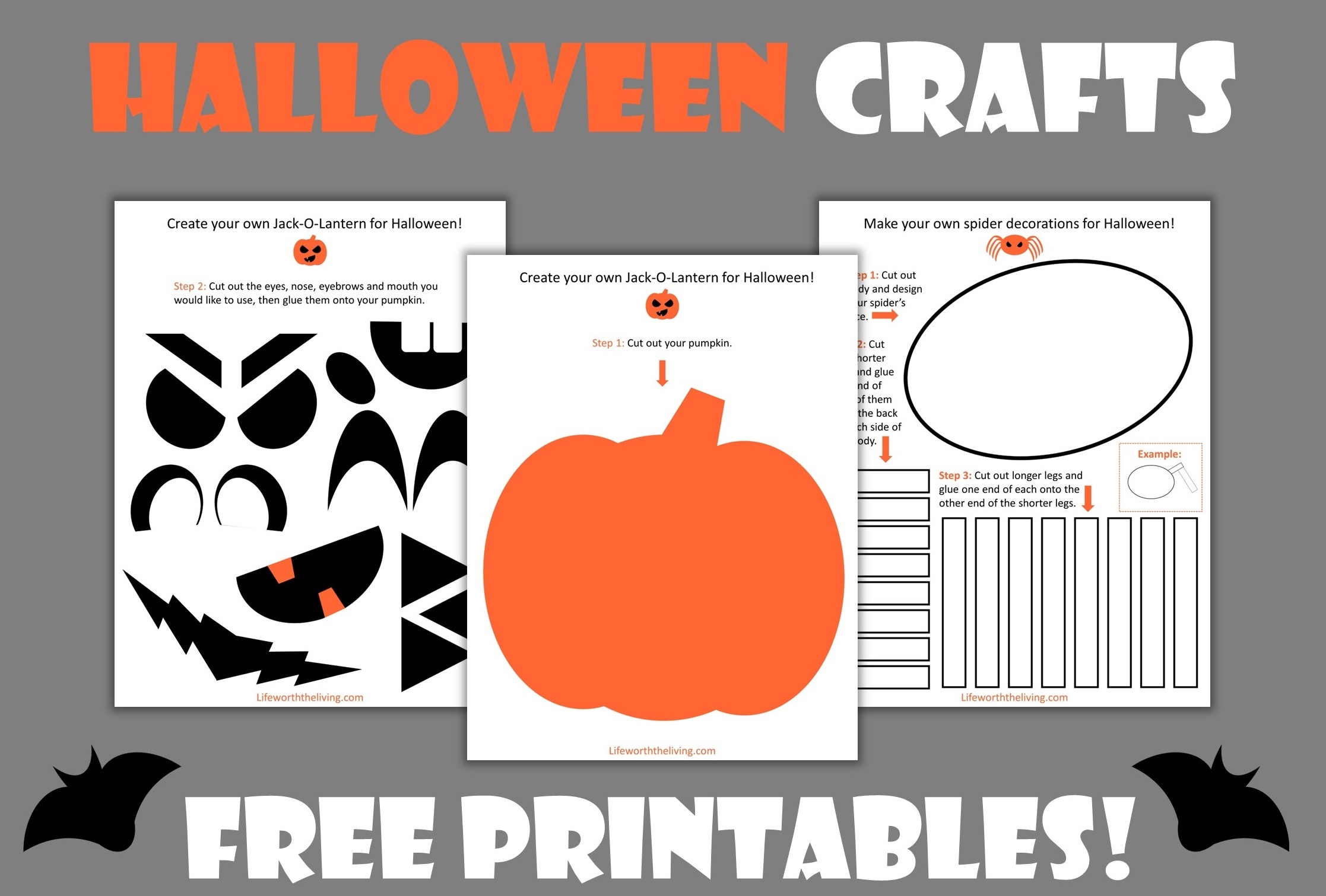 Spooky Fun Alert Printable Halloween Crafts Your Kids Will Love 