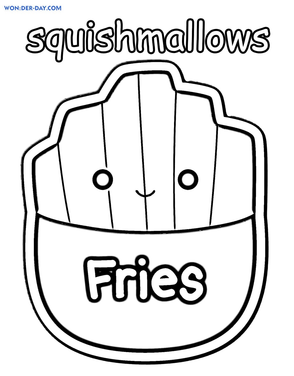 Squishmallow Coloring Pages Printables Worksheetzone Coloring