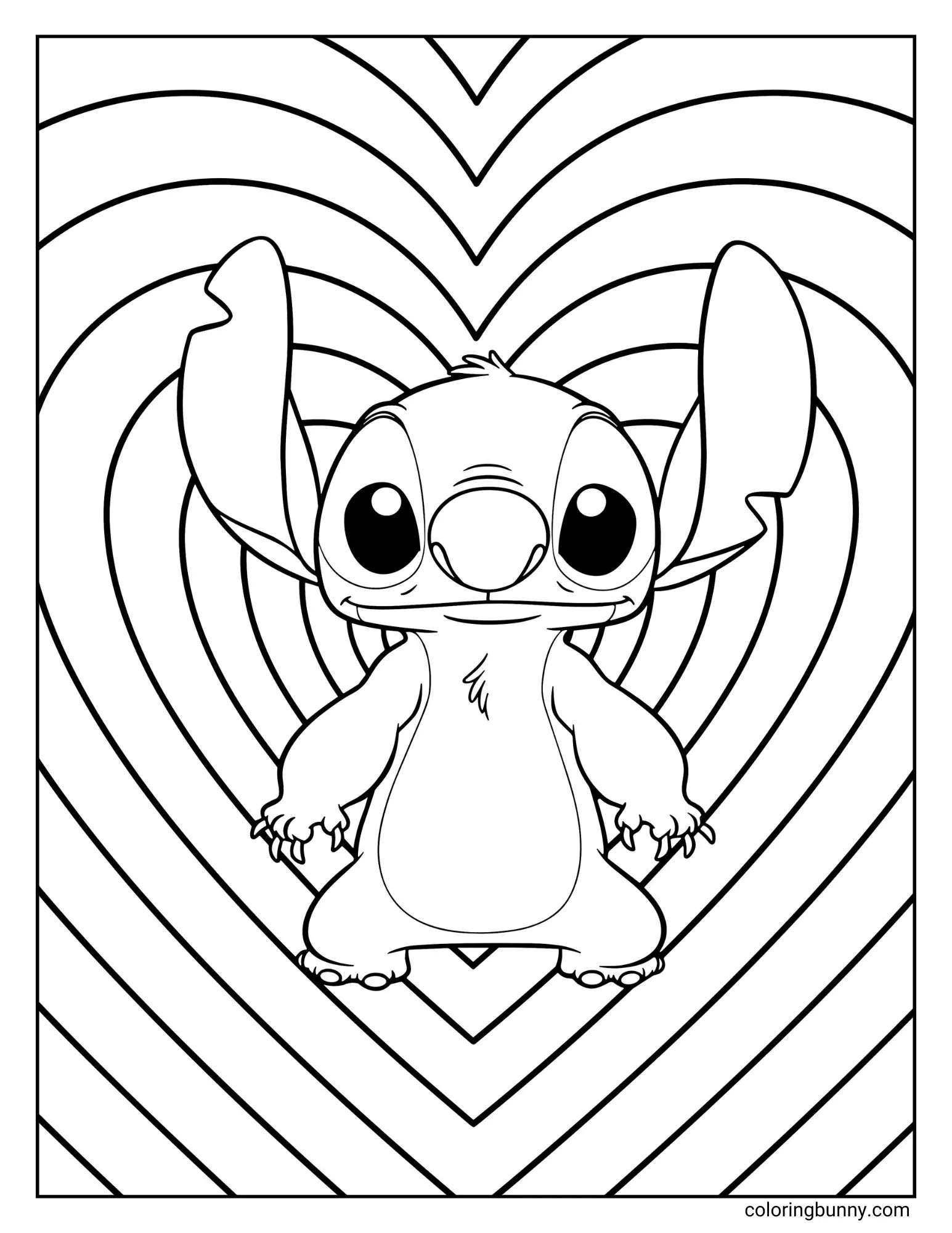 Stitch Coloring Pages 48 Free Printable PDFs 