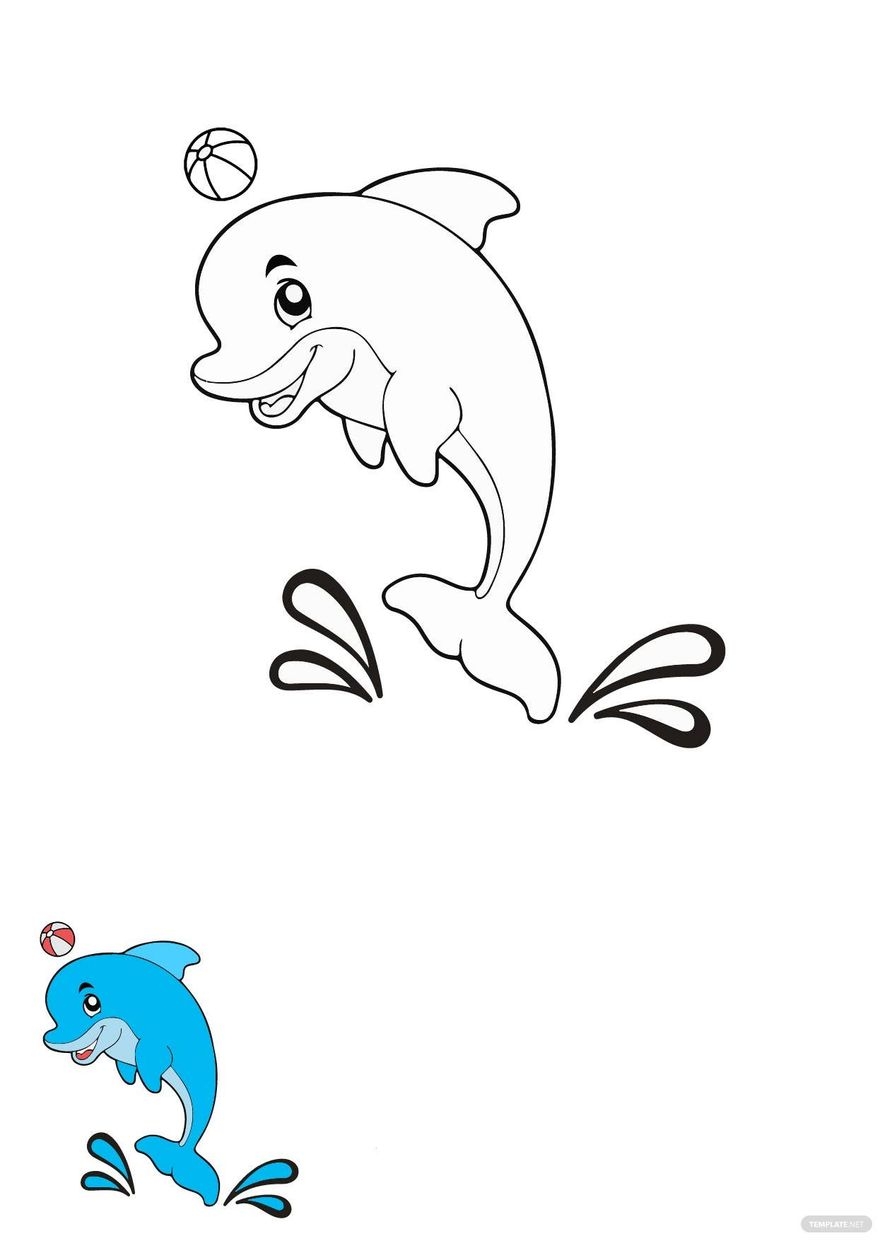 Summer Animal Coloring Pages In PDF Download Template