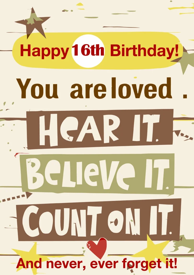 Sweet 16 16 Year Old Printable Birthday Cards free PRINTBIRTHDAY CARDS